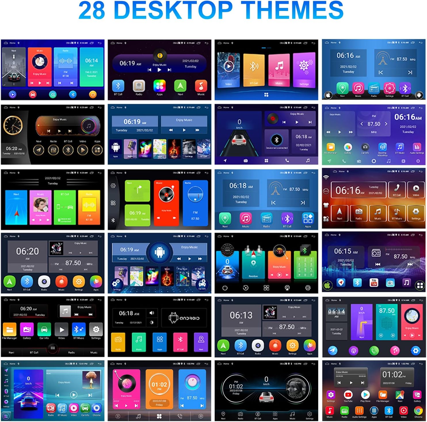 Inefala Android 15 Car Stereo for Dodge Durango 2014-2020