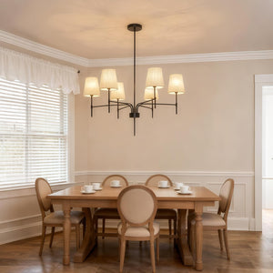 6-Light Modern Farmhouse Pendant Lighting