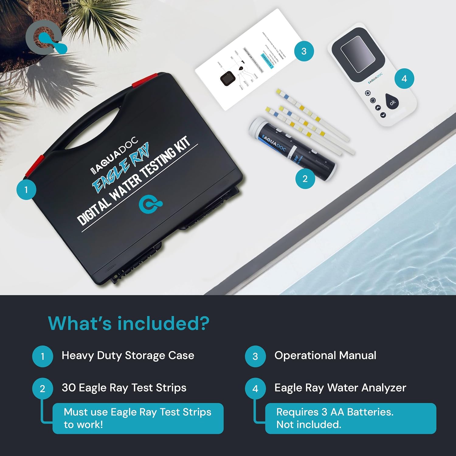 AquaDoc Digital Water Testing Kit