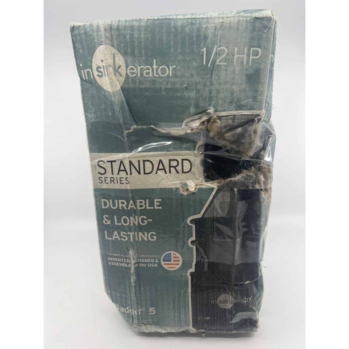InSinkErator Badger 5 Garbage Disposal 1/2 HP Continuous Feed Factory Sealed — photo 5