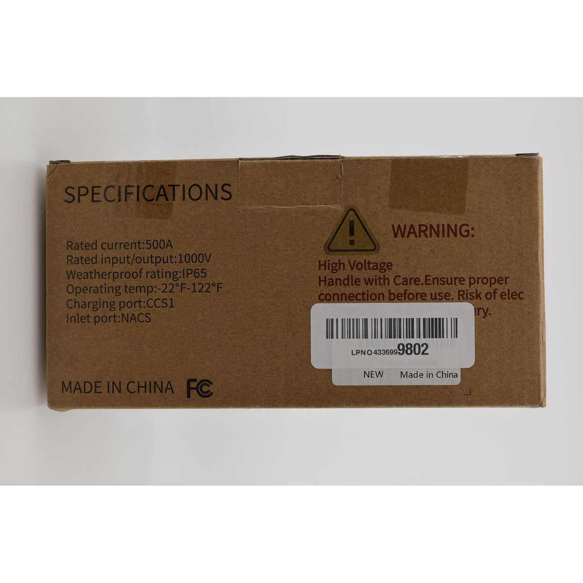 Treayes AP02 NACS to CCS1 EV Charging Adapter 500A OPEN BOX — photo 3