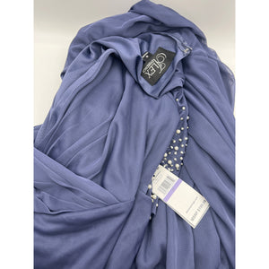 Alex Evenings Flutter Sleeve Mother of the Bride Dress Violet Flutter 18 New — photo 4