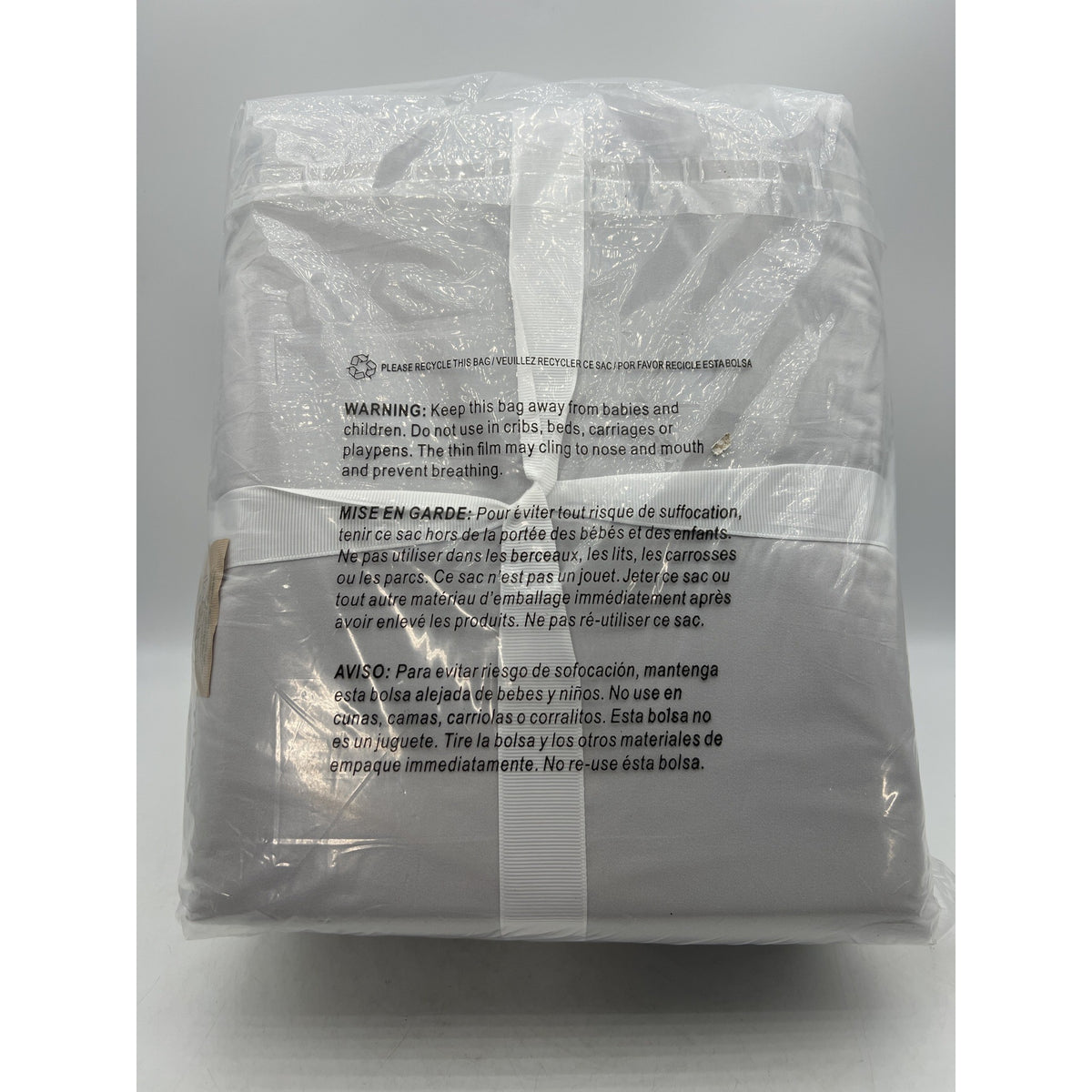 UGG Hedi Cal King Sheet Set 4-Piece Gray Factory Sealed — photo 3