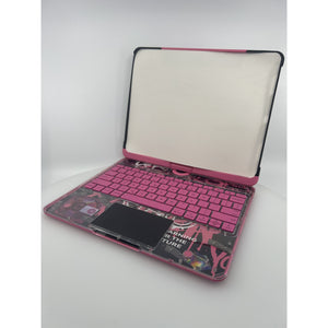 Auupgo iPad Pro 13" M4/M5 Keyboard Case 7-Color Backlit Pink Like New — photo 5