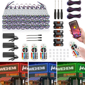 WICHEMI Storefront LED Lights