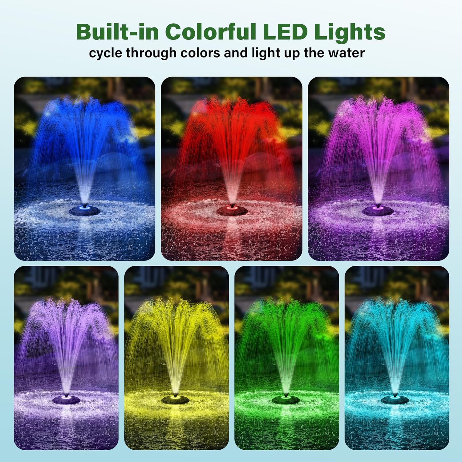 Biling Floating Pond Fountain