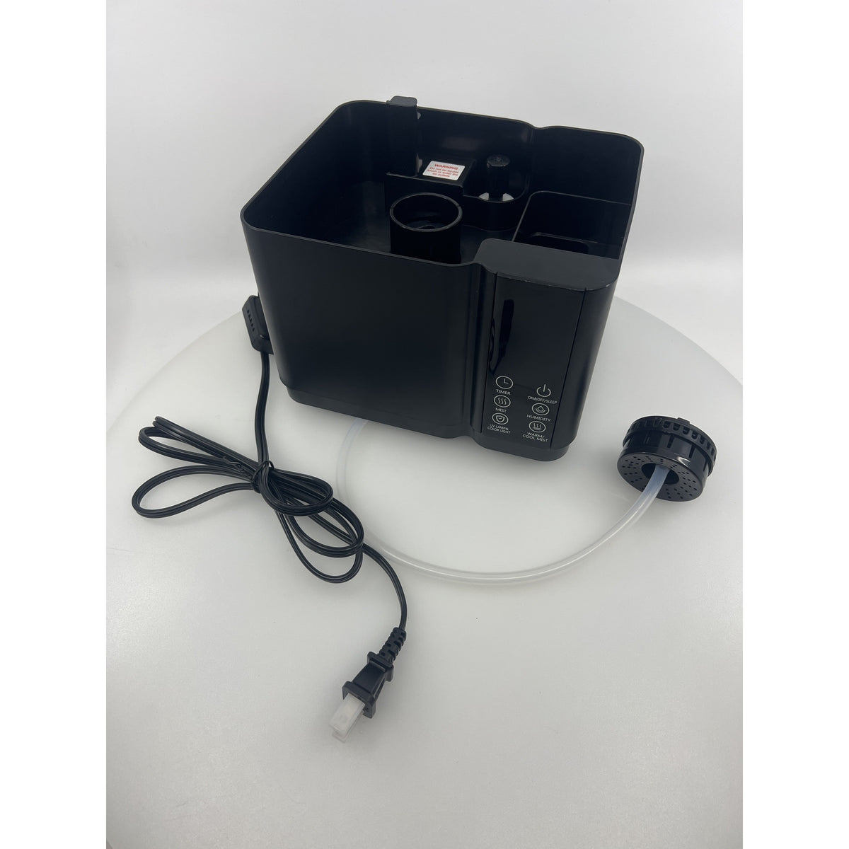 Zeova HQ-JS2418W Warm & Cool Mist Humidifier 13L Black Like New — photo 5