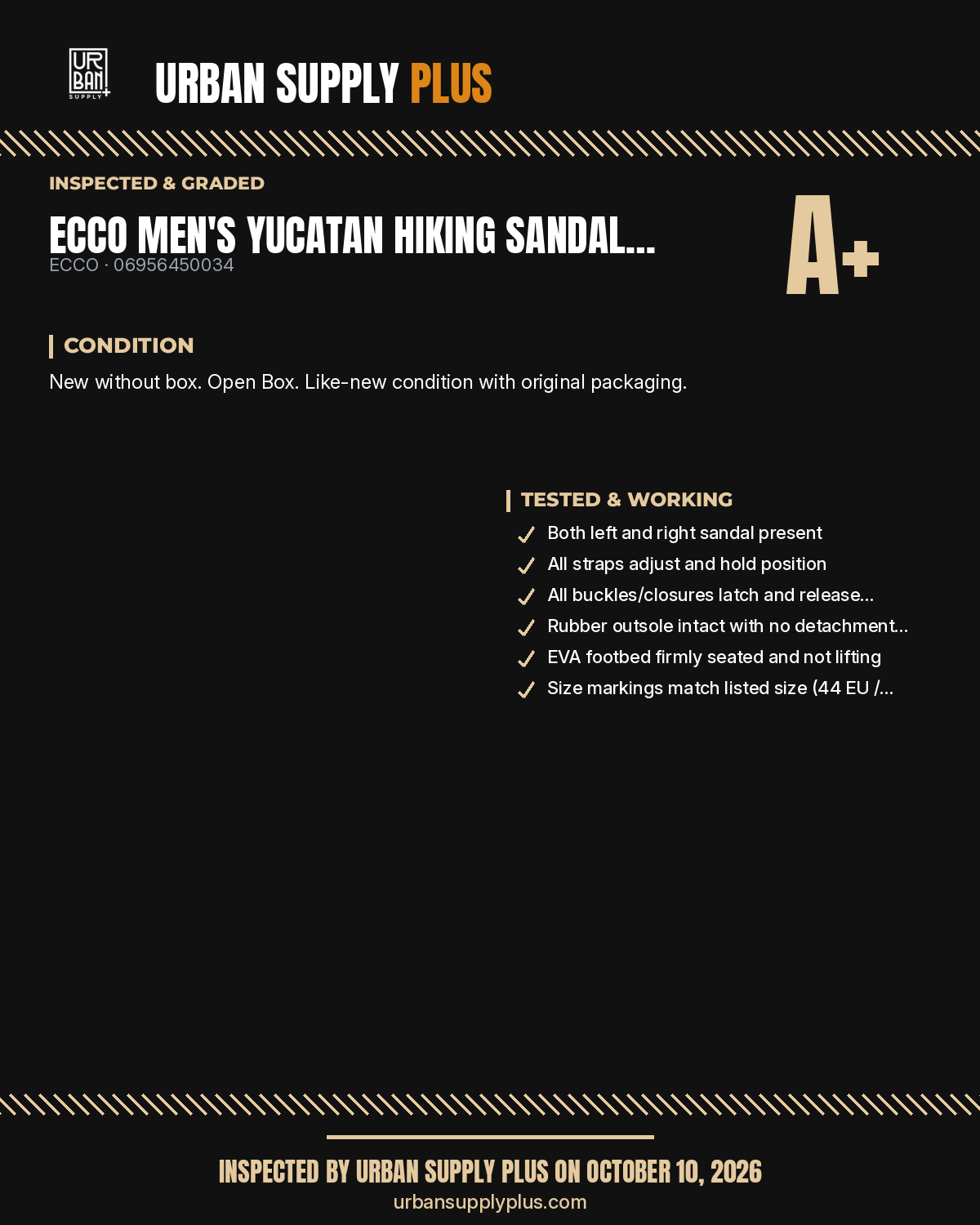 Diagnostic sheet