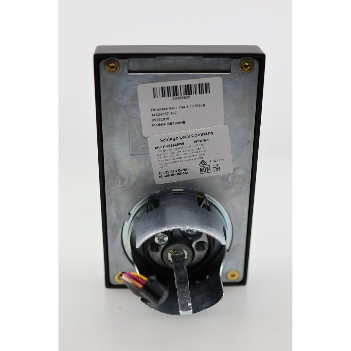 Schlage Encode BE489WB Smart WiFi Deadbolt Century Trim Matte Black Like New — photo 3