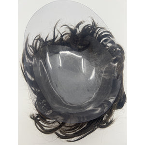LLWear Human Hair Toupee Men V-Loop 8x10in Dark Brown #2 Like New — photo 8