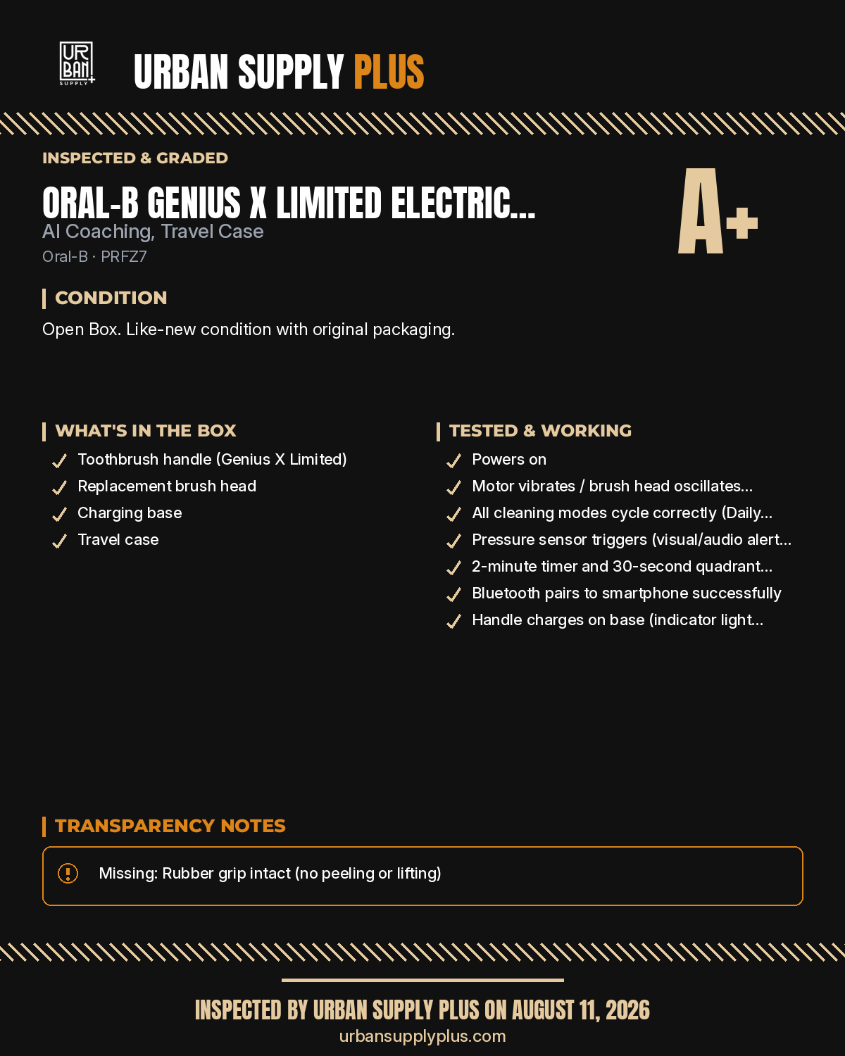 Diagnostic sheet