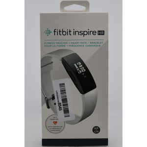 Fitbit Inspire HR Heart Rate Fitness Tracker White Open Box — photo 1
