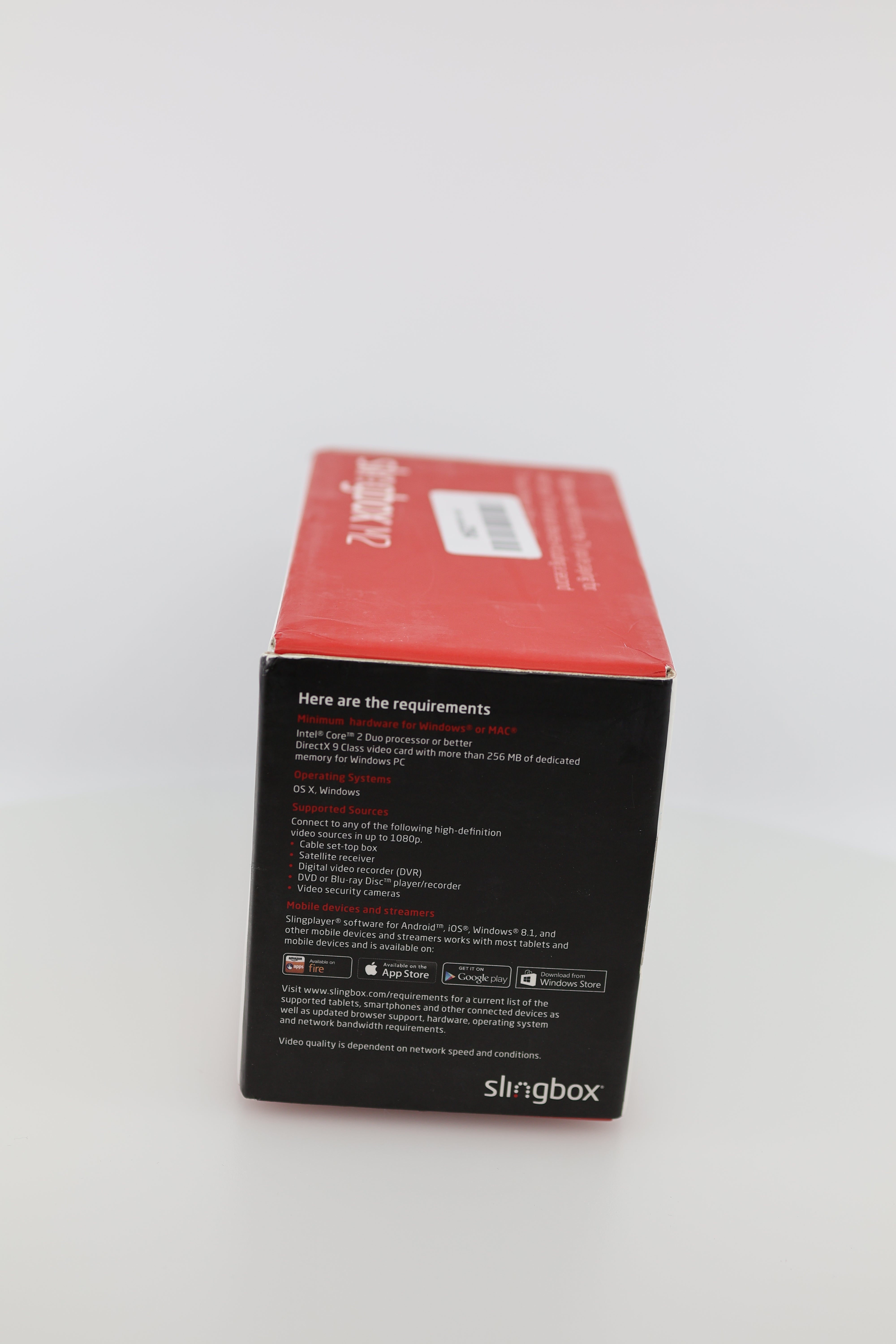 Slingbox M2 with accessories