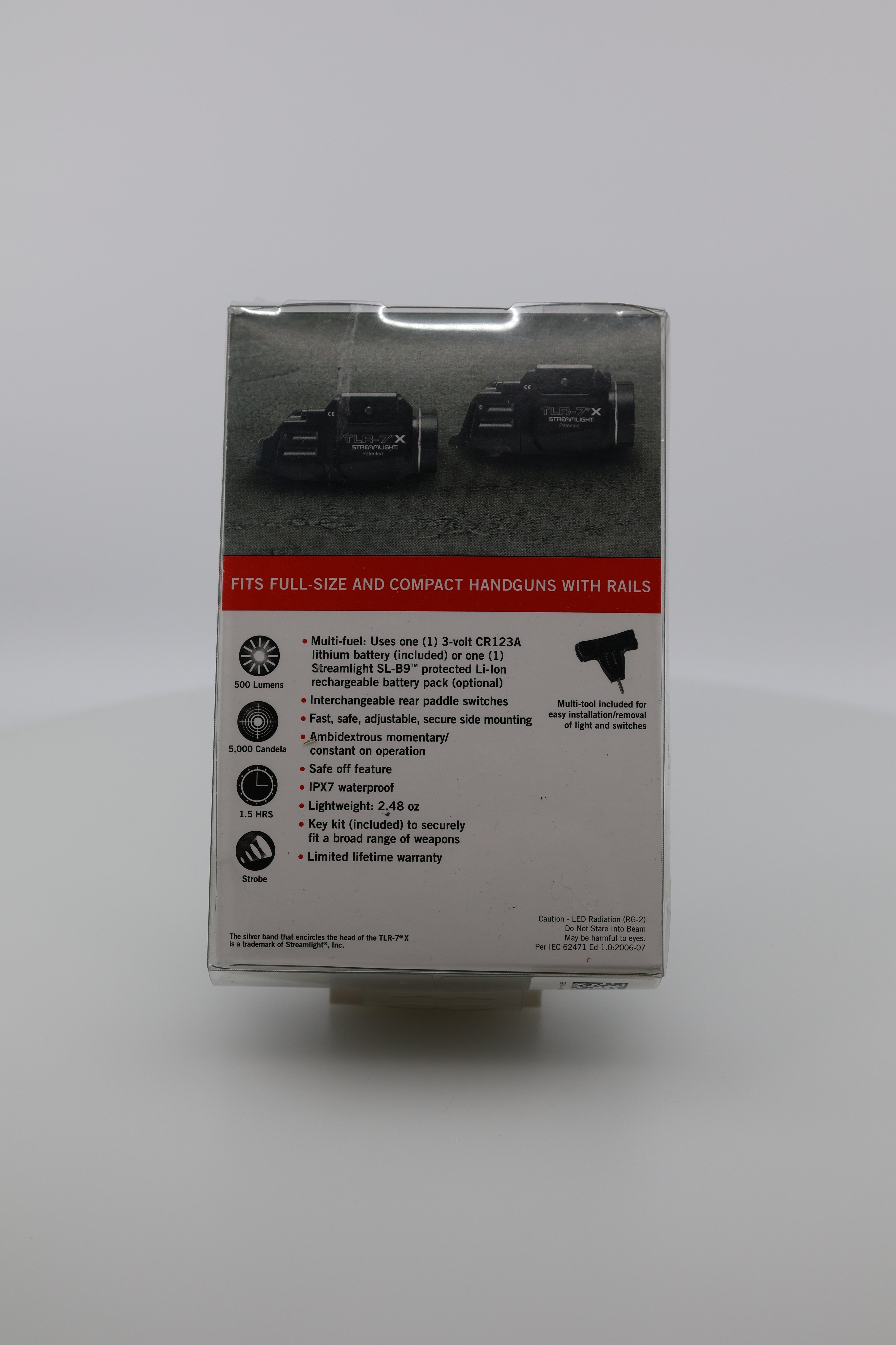 Streamlight TLR-7 X with High/Low Paddle Switches