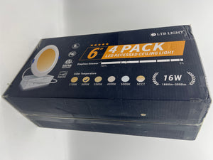 LED Recessed Lighting 6 Inch