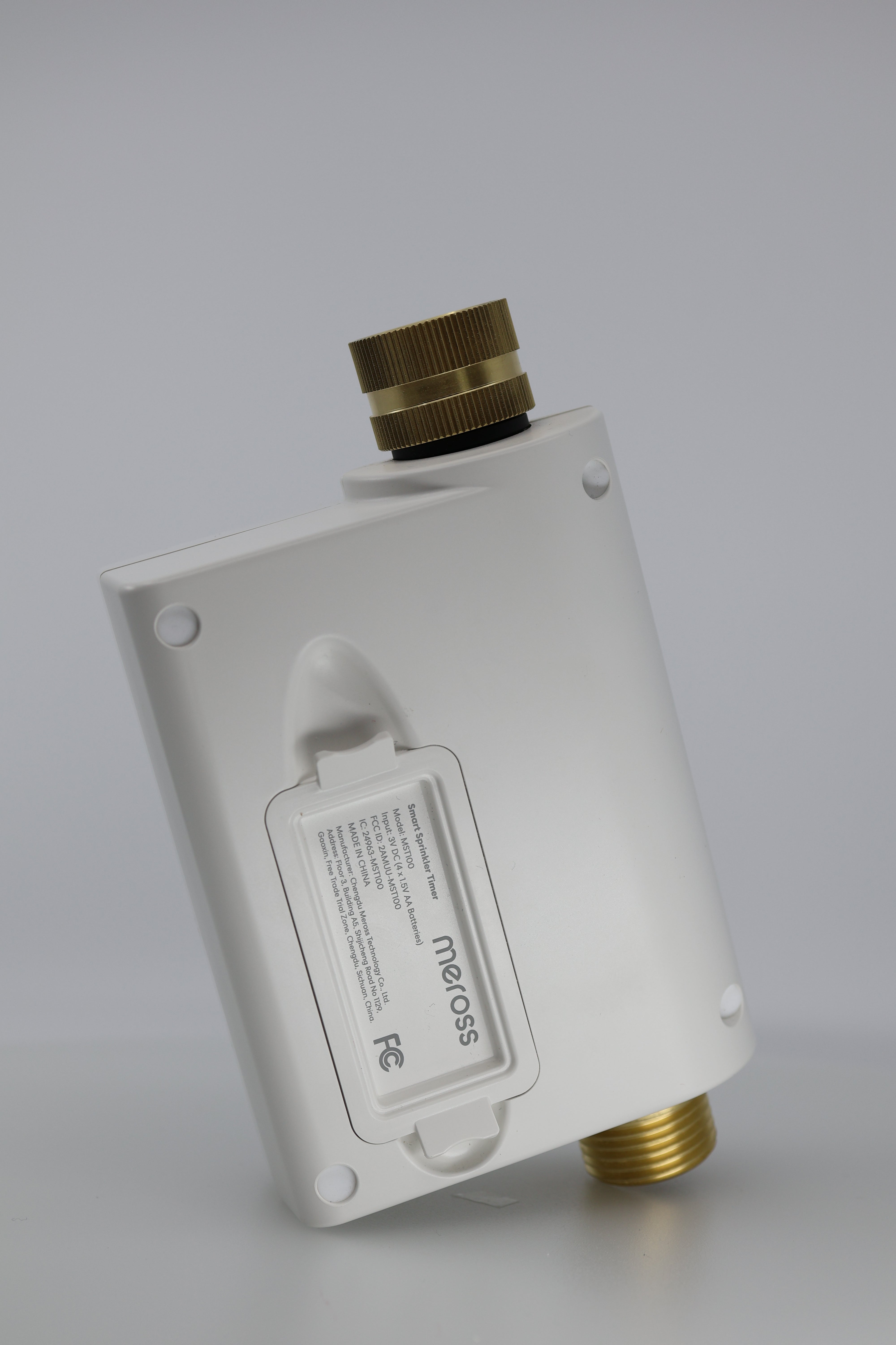 Smart Sprinkler Timer with Brass Inlet & Outlet