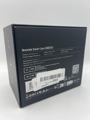 BOTSLAB dash cam with Voice Control