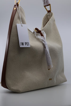 Women's Aria Shoulder Bag - Chocolate Brown Faux Suede Purse