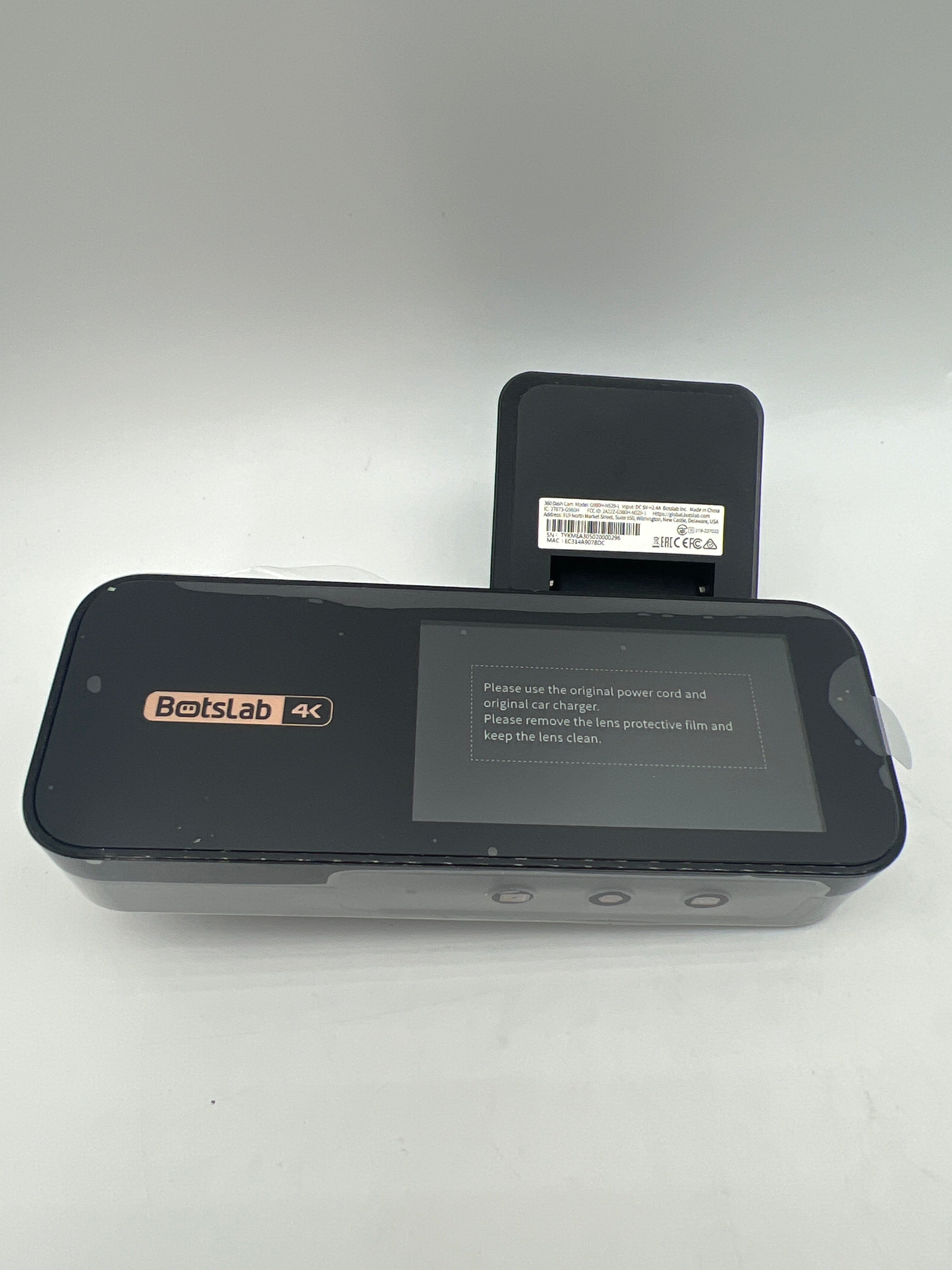 BOTSLAB dash cam with 24/7 Parking Monitor