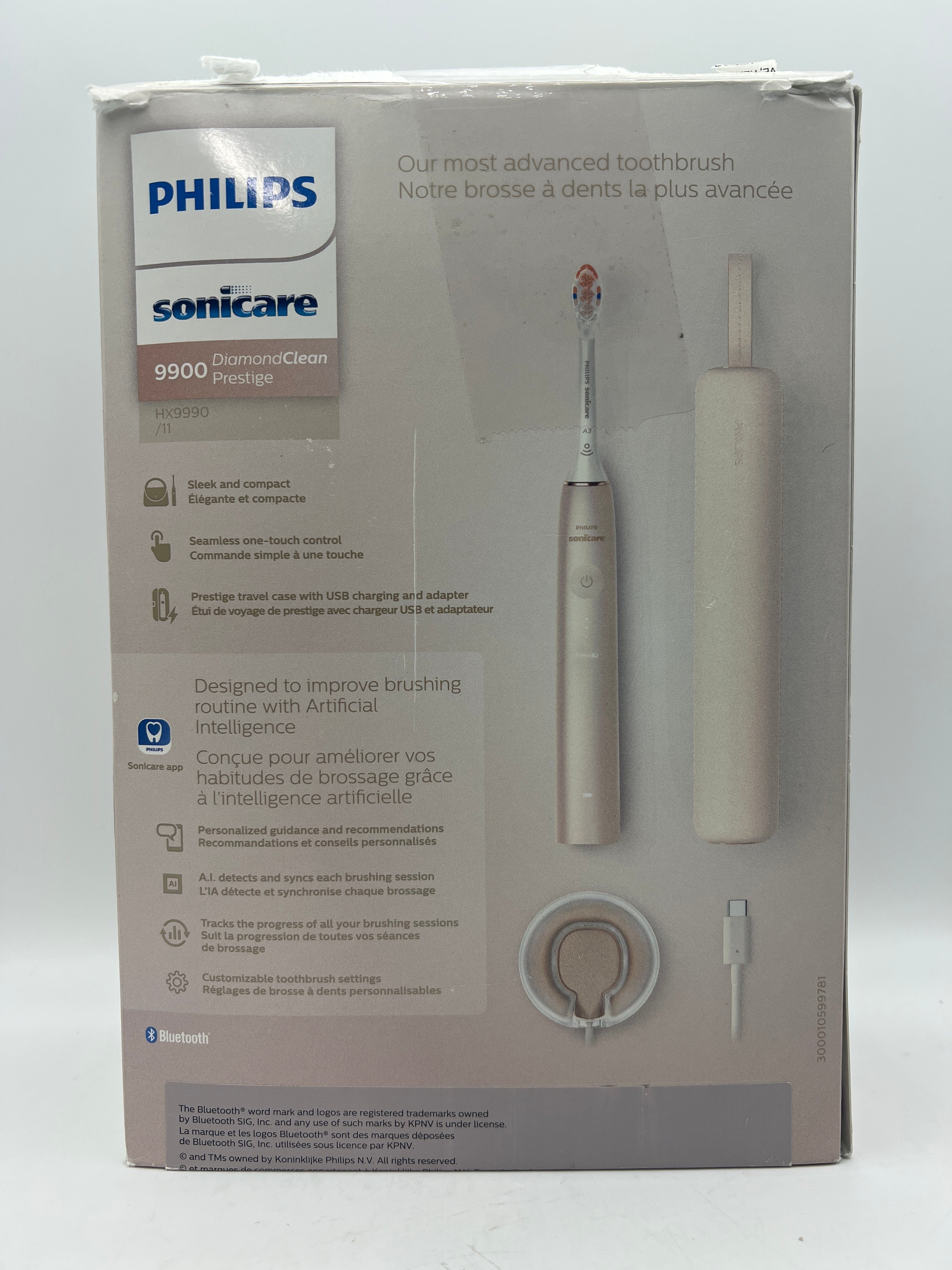 Philips Sonicare DiamondClean 9900 Prestige Electric Toothbrush