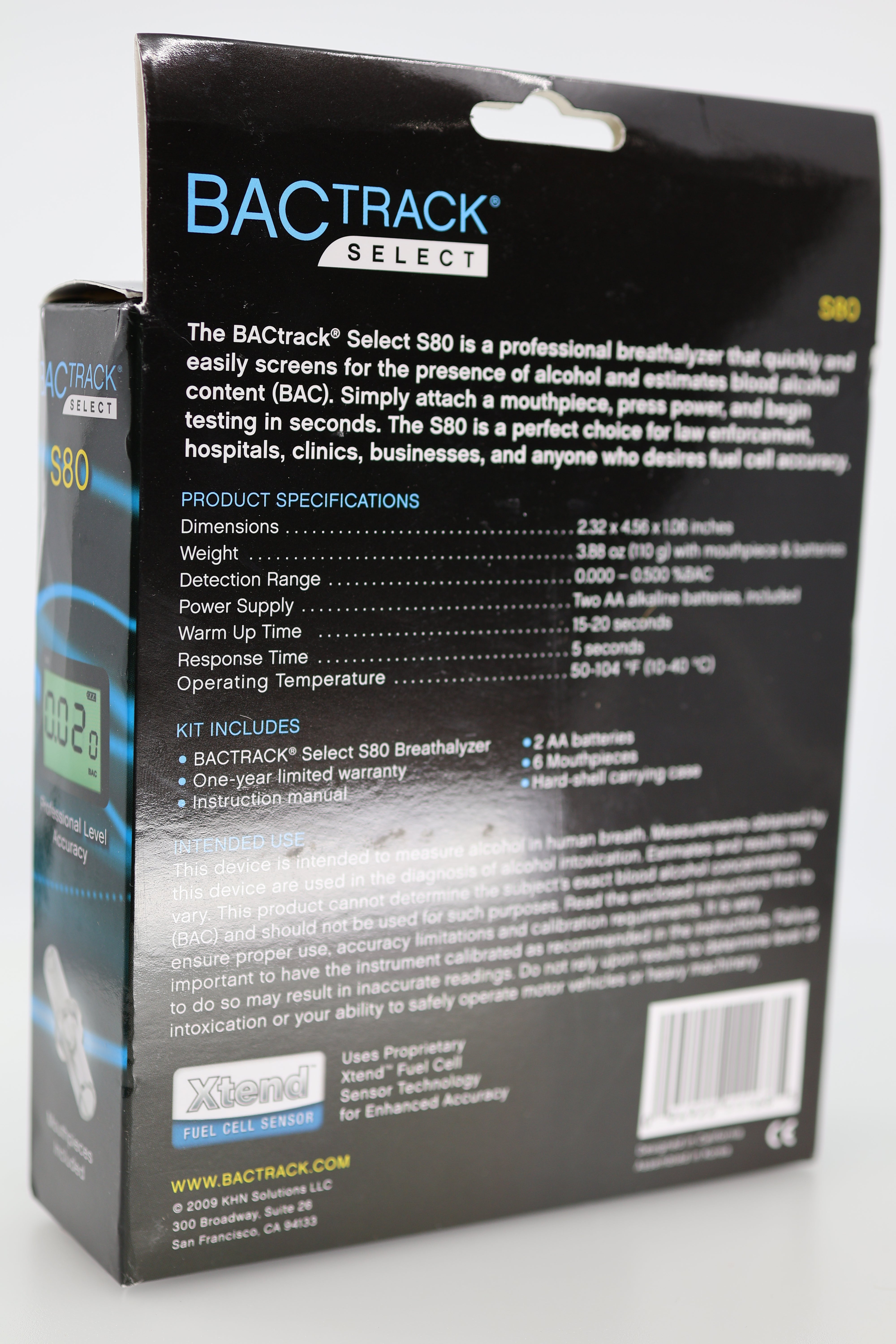 Portable Breath Alcohol Tester