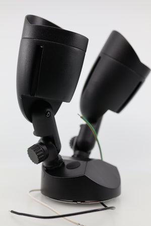 Satco 65/713 Dual Bullet-Head Security Flood Light