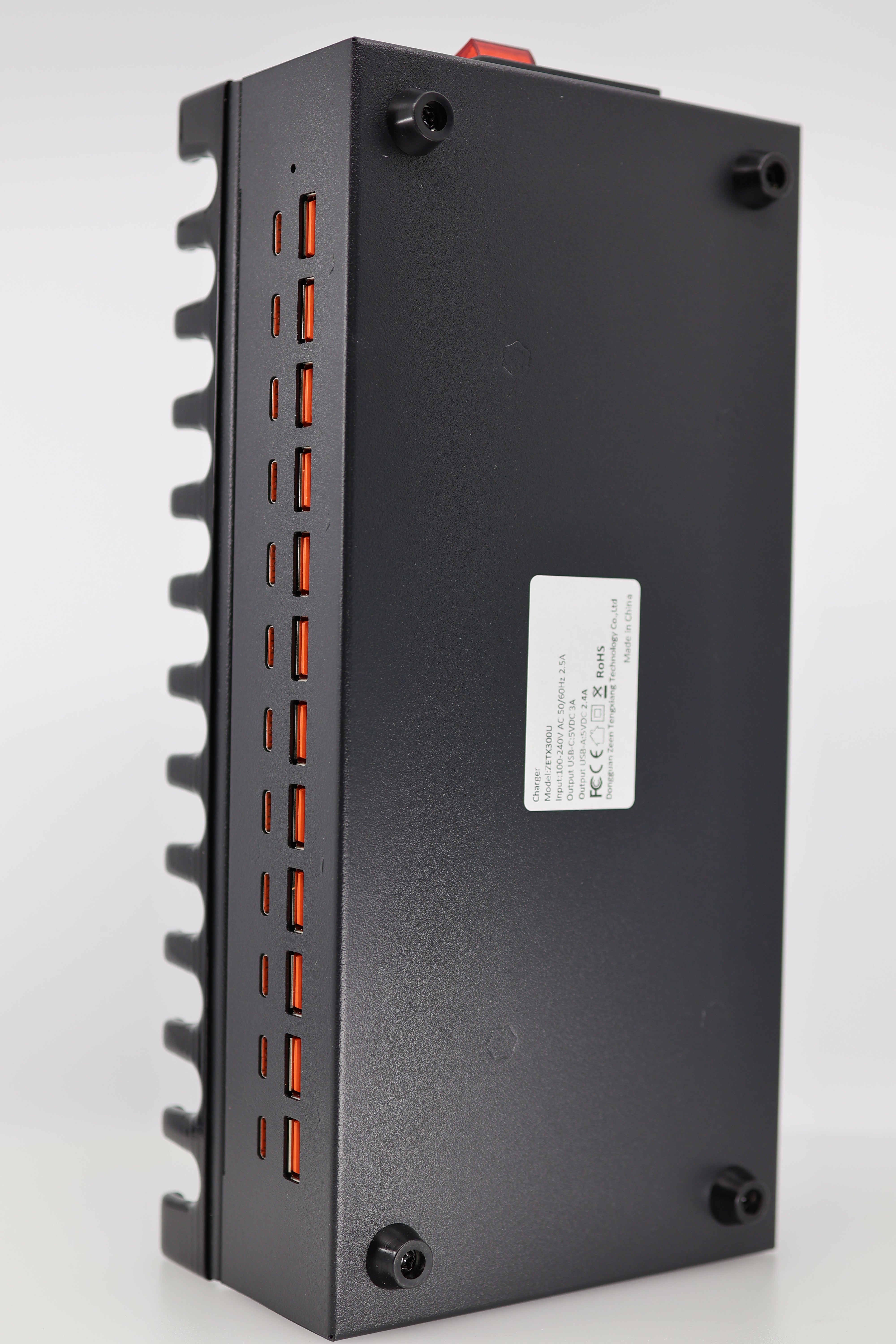 24-Port USB-C Charging Station