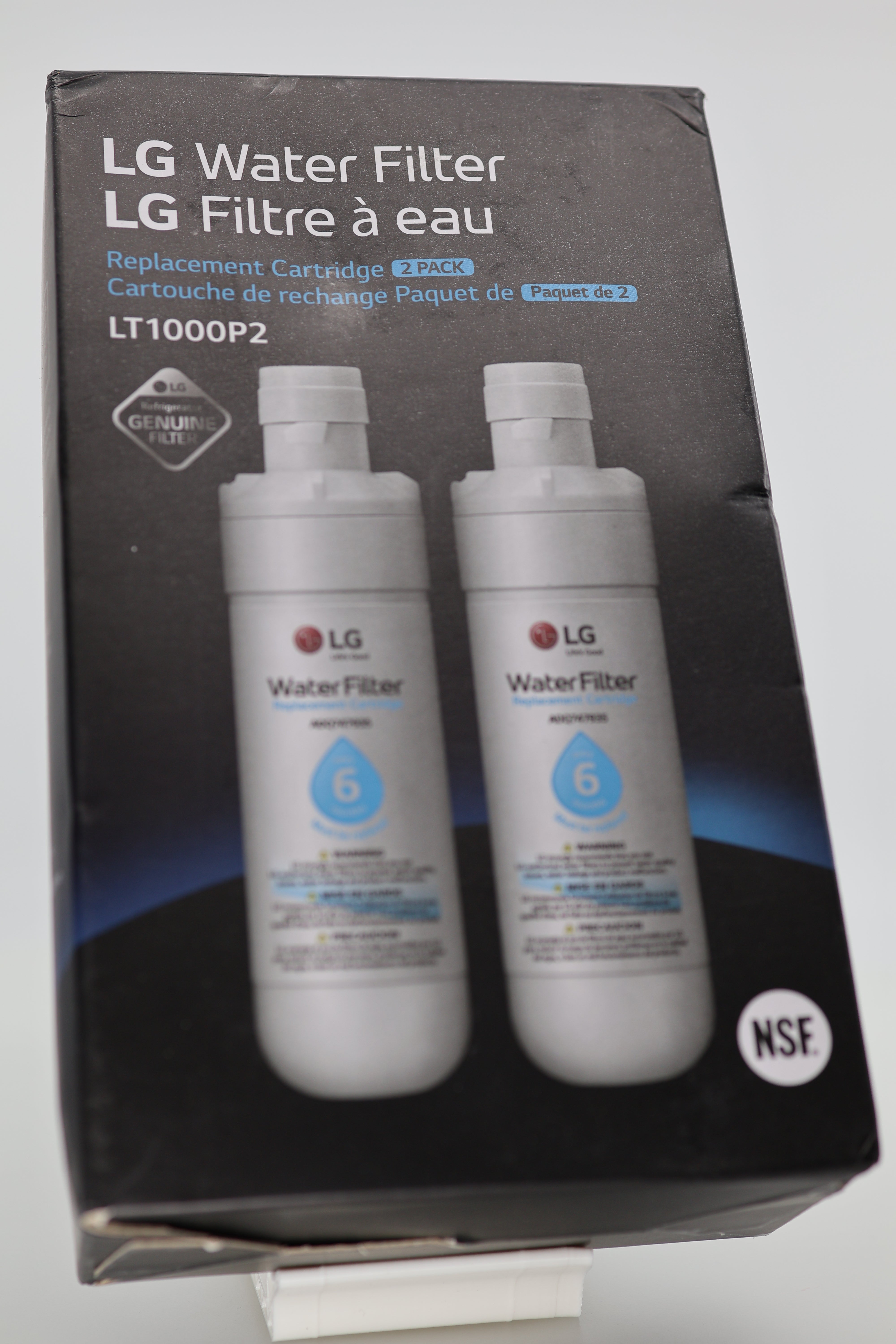 LG LT1000P2 6-Month Refrigerator Water Filter - 2 Pack