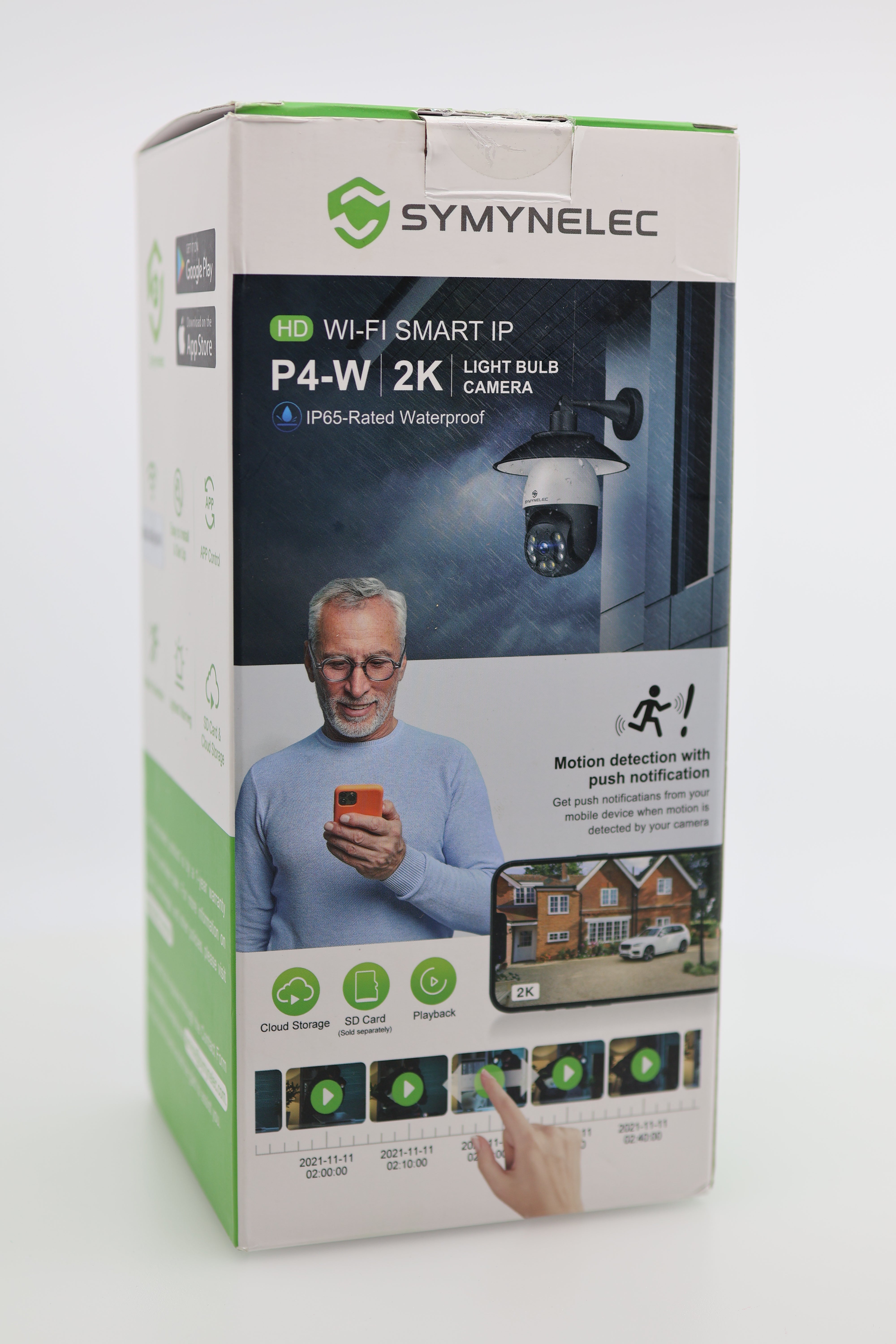 SYMYNELEC Light Bulb Security Camera