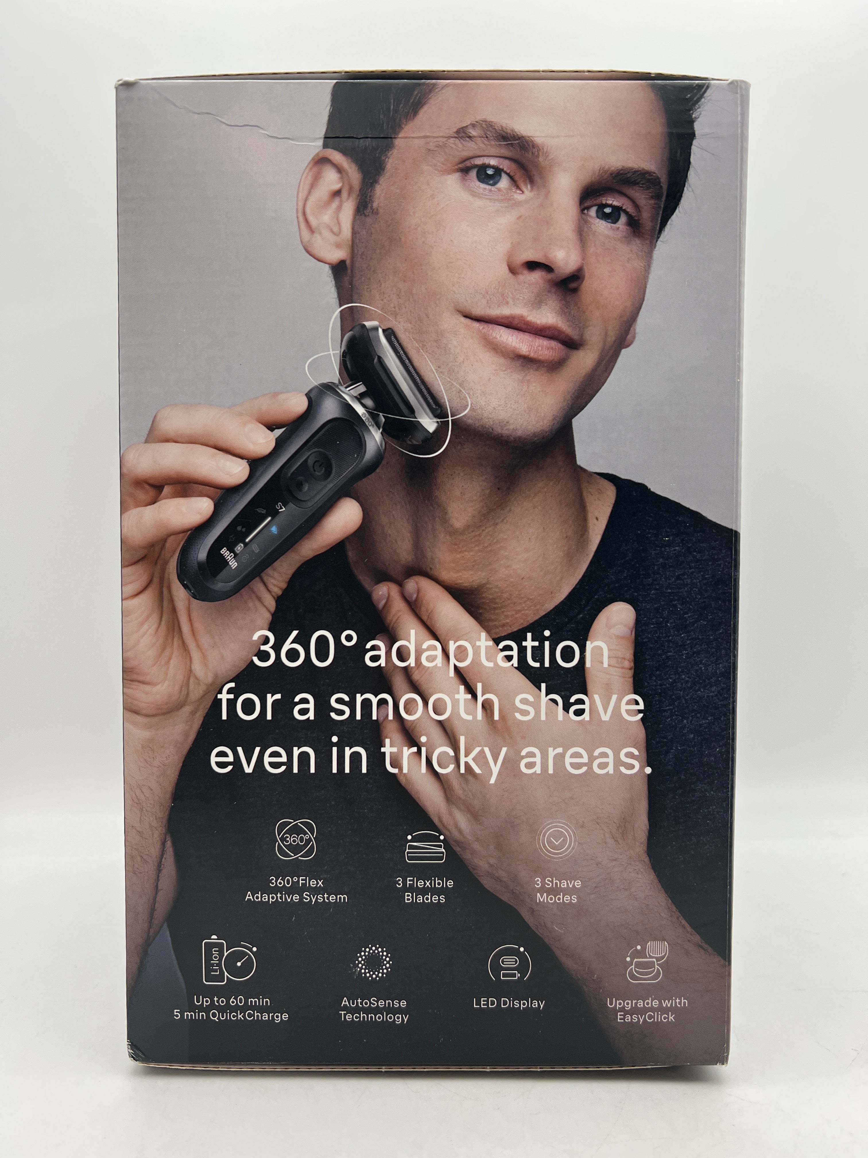 Braun Series 7 7185cc Shaver in Use