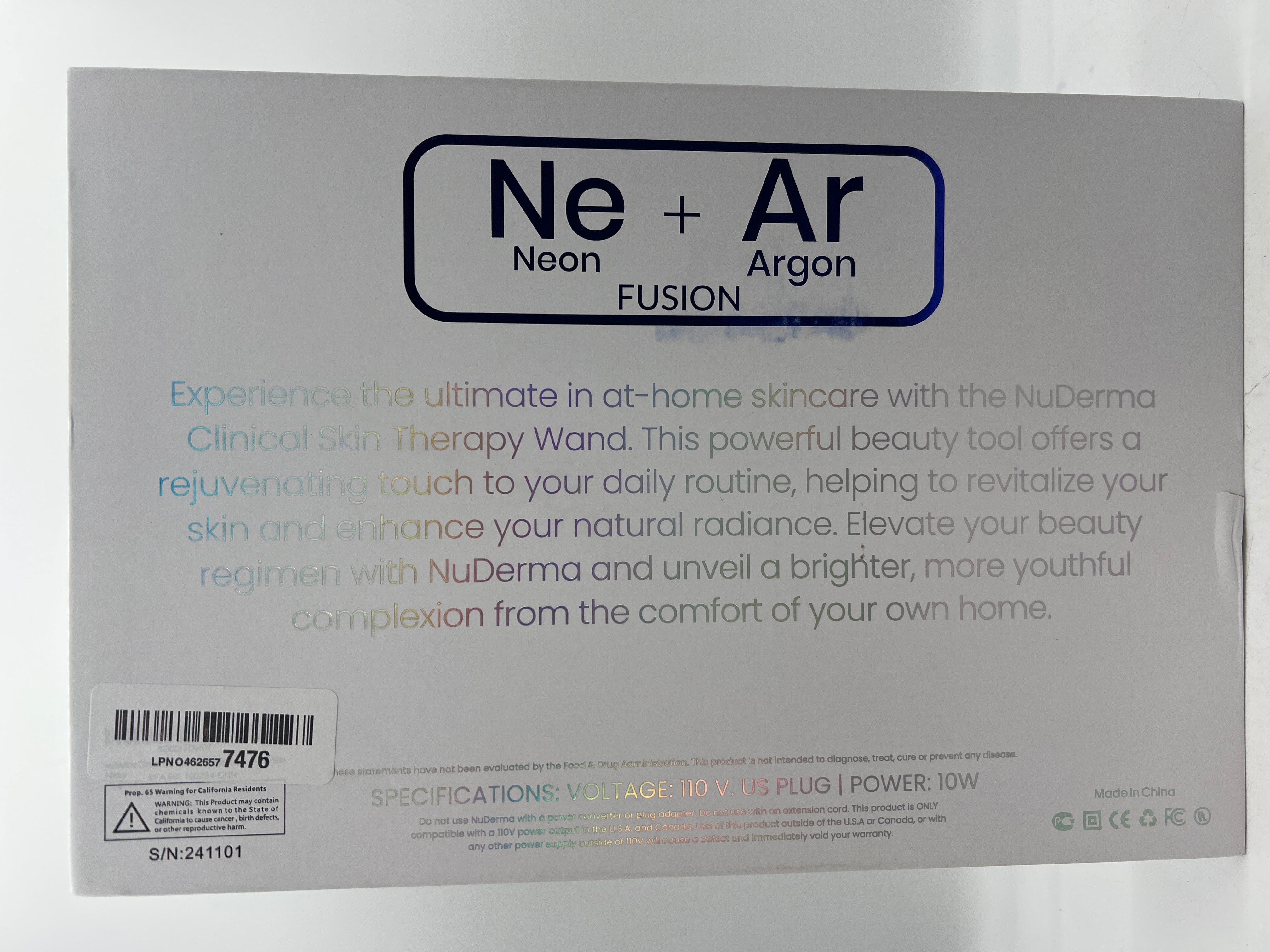 NuDerma Clinical Wand with Specialized Applicators