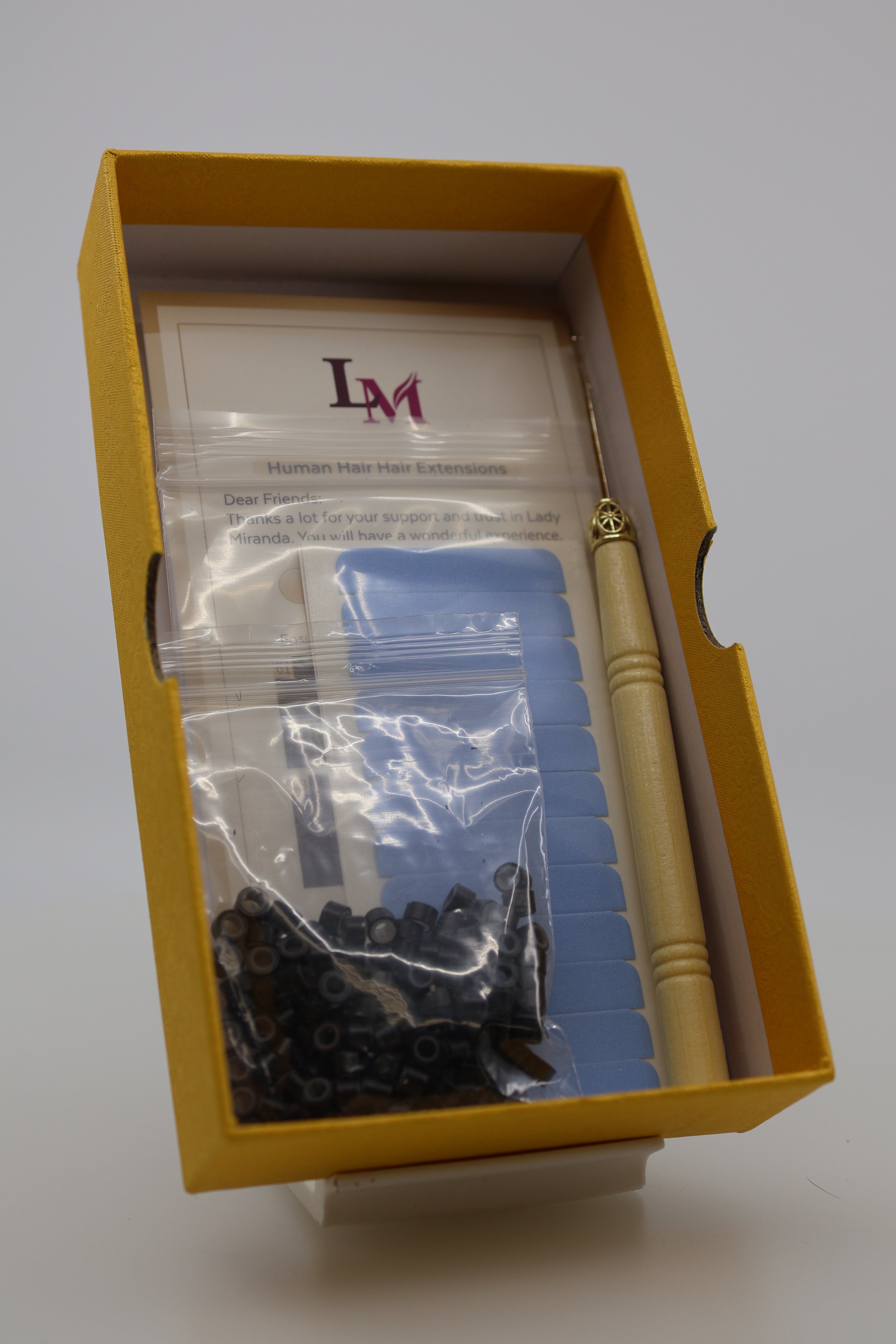 LADY MIRANDA 20 Inch 100g Double Weft Human Hair Extensions