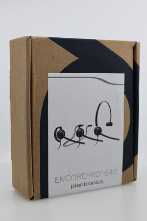 Poly EncorePro 540 QD Headset with accessories