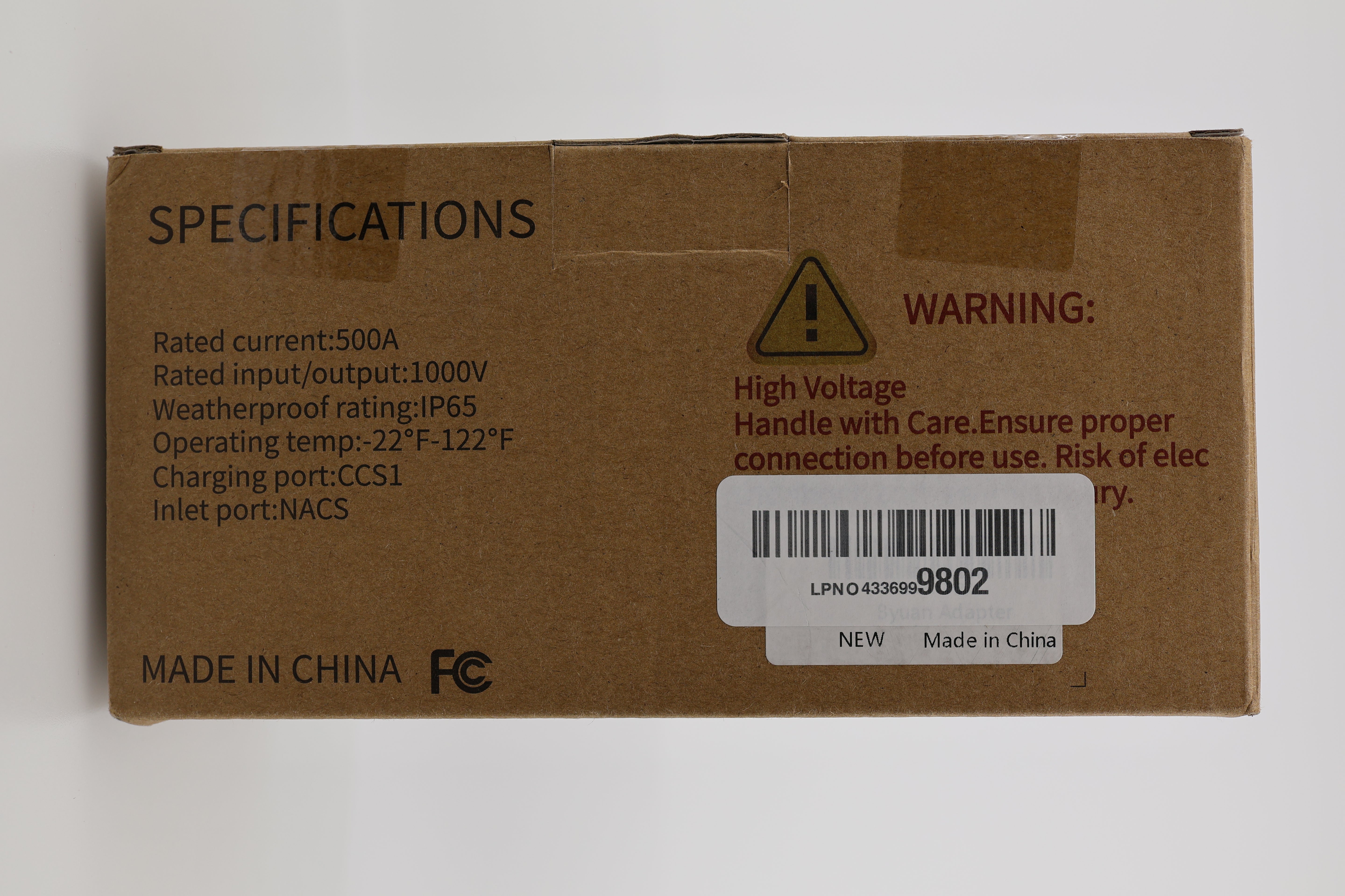AP02 NACS to CCS1 Electric Vehicle Adapter