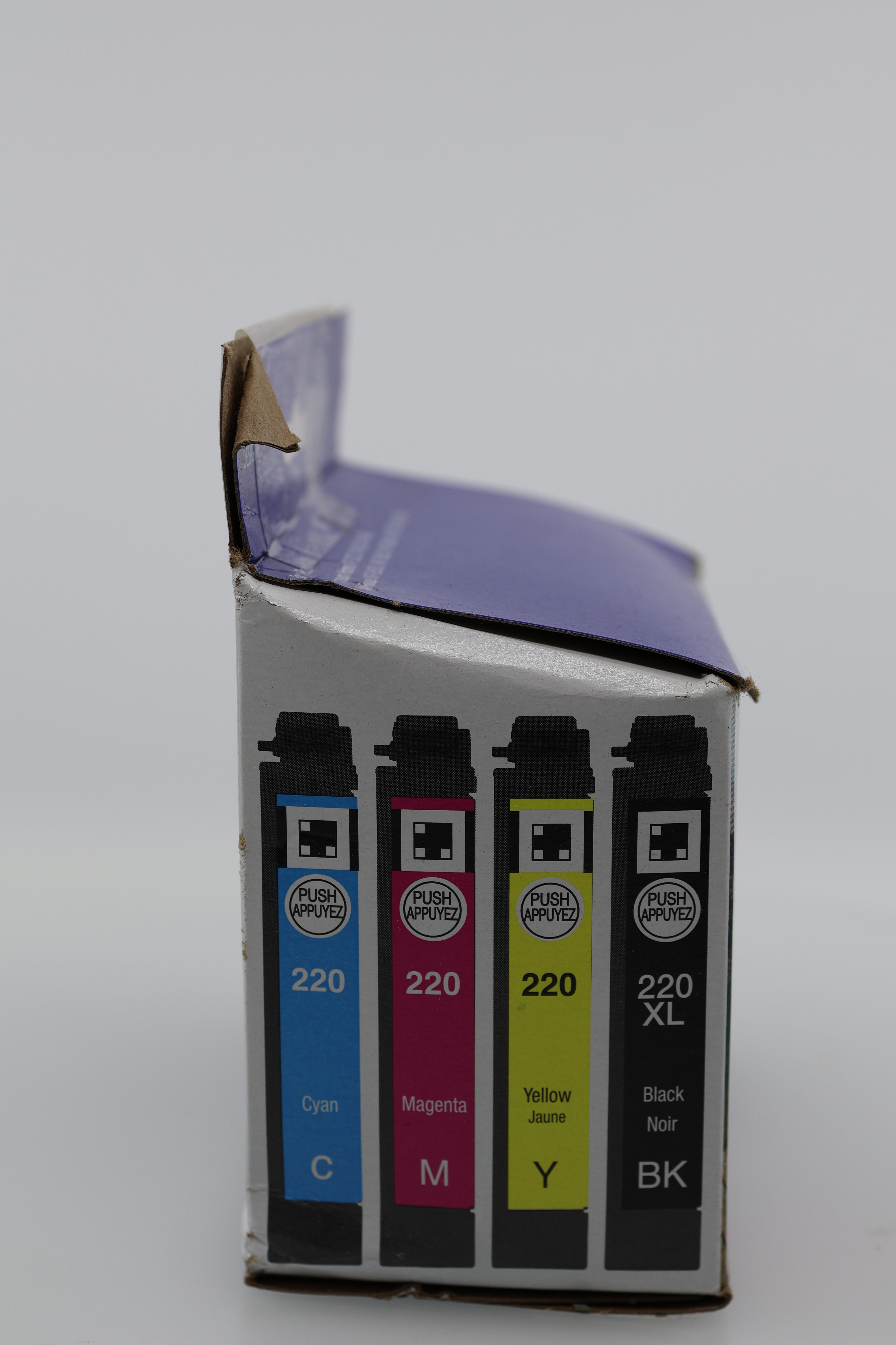 Epson DURABrite Ultra 220XL/220 High Yield Black and Standard Color Cyan Magenta Yellow Cartridge Combo Pack