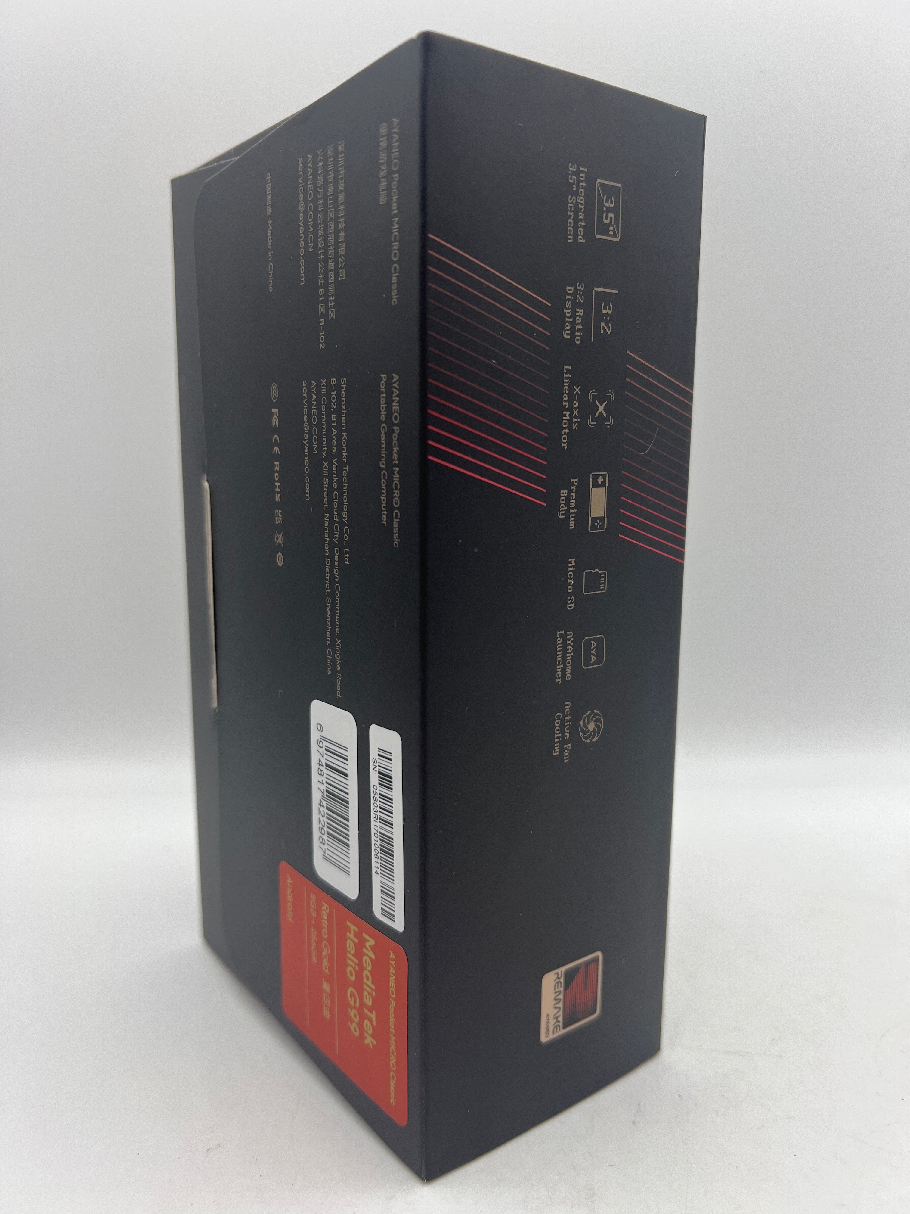 AYANEO Pocket Micro Classic Helio G99 Processor