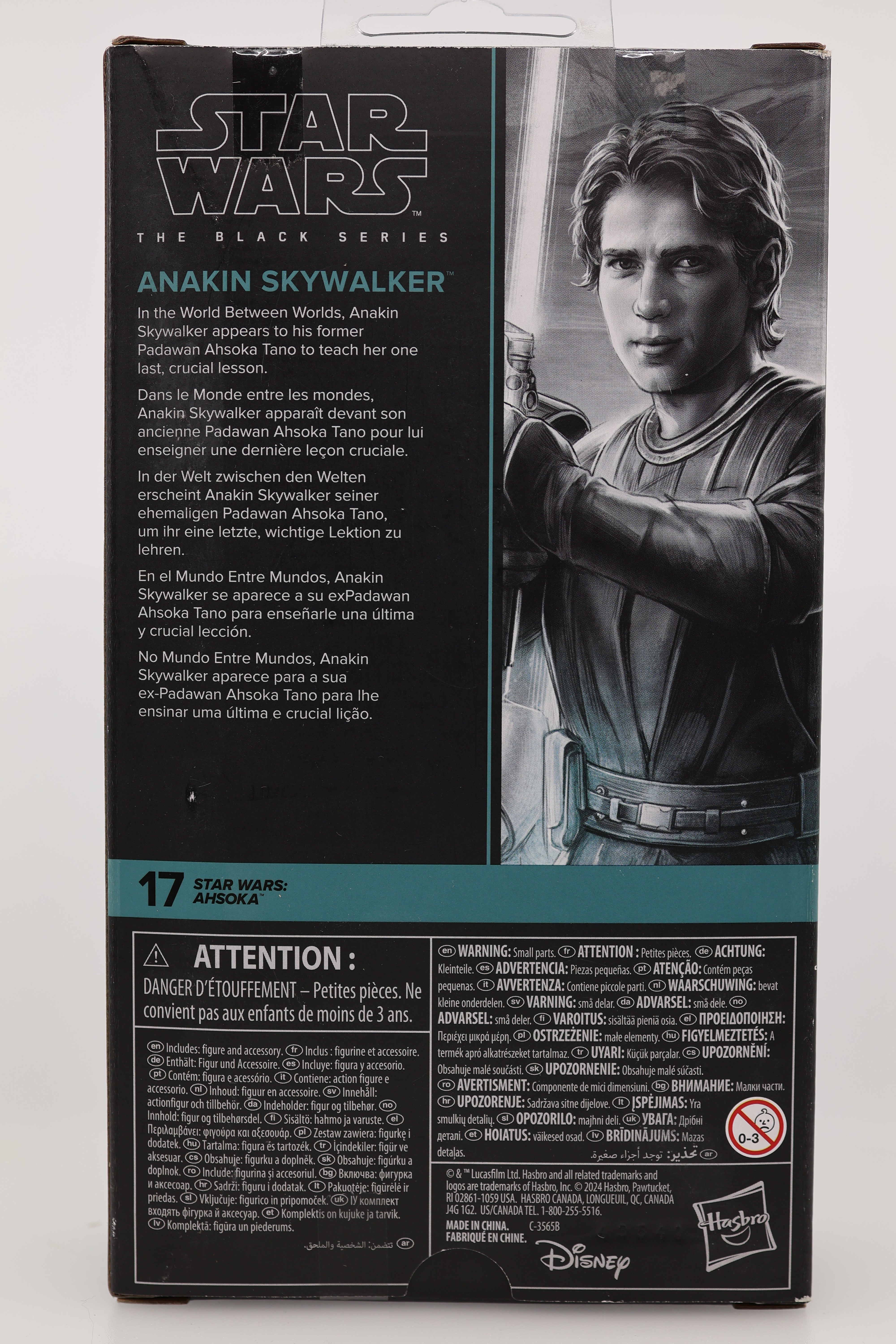 Star Wars Ahsoka Anakin Skywalker Figure