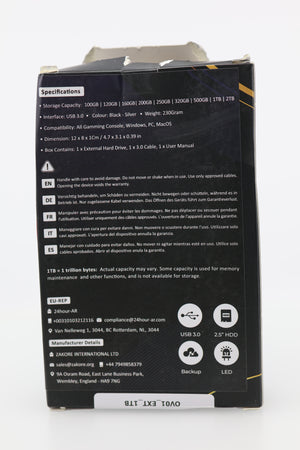 1TB External Hard Drive