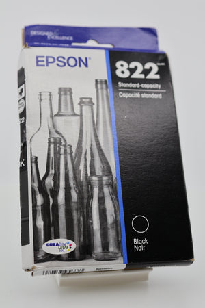 EPSON 822 DURABrite Ultra Ink Standard Capacity Black Cartridge