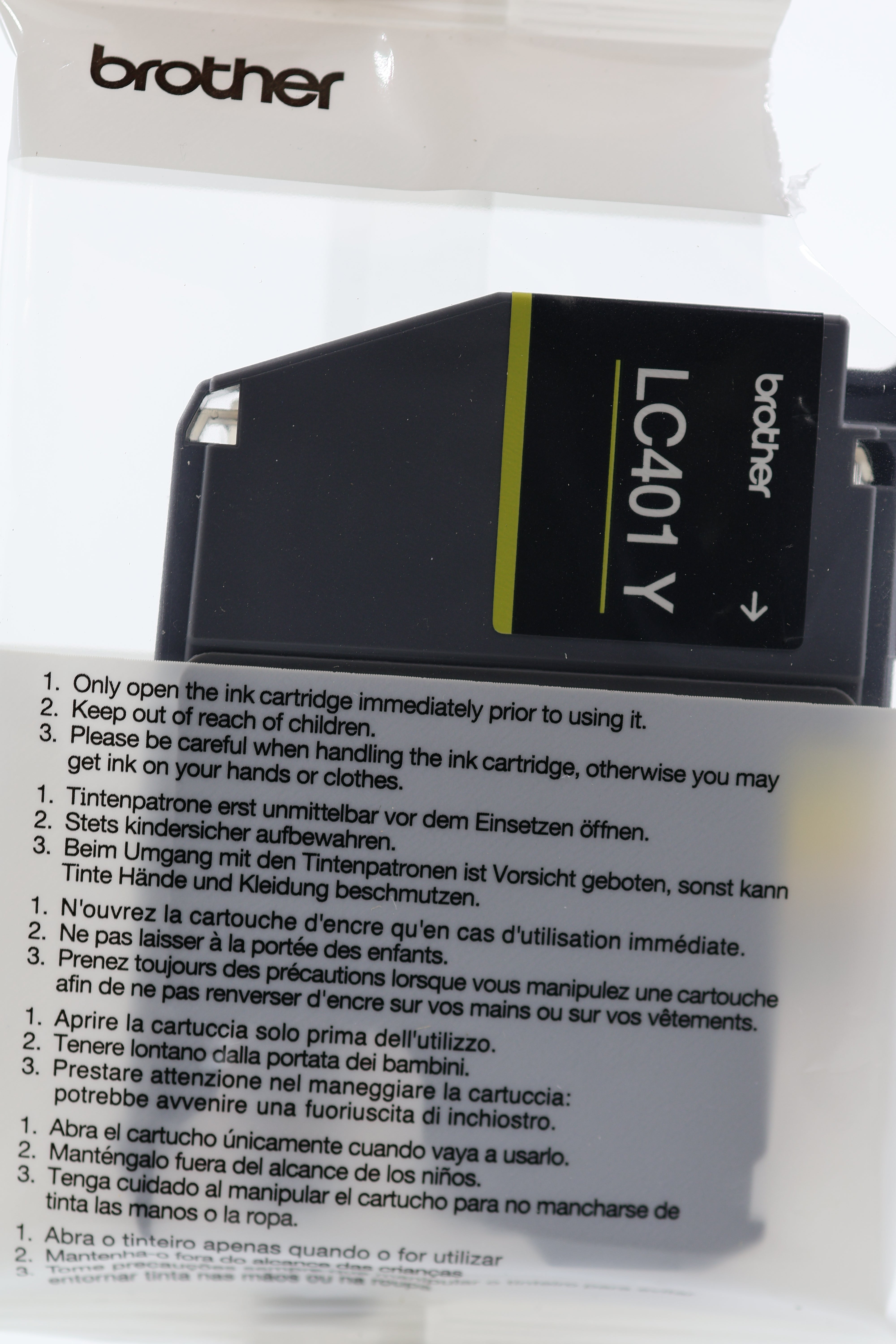 Brother LC4014PKS black cyan magenta yellow