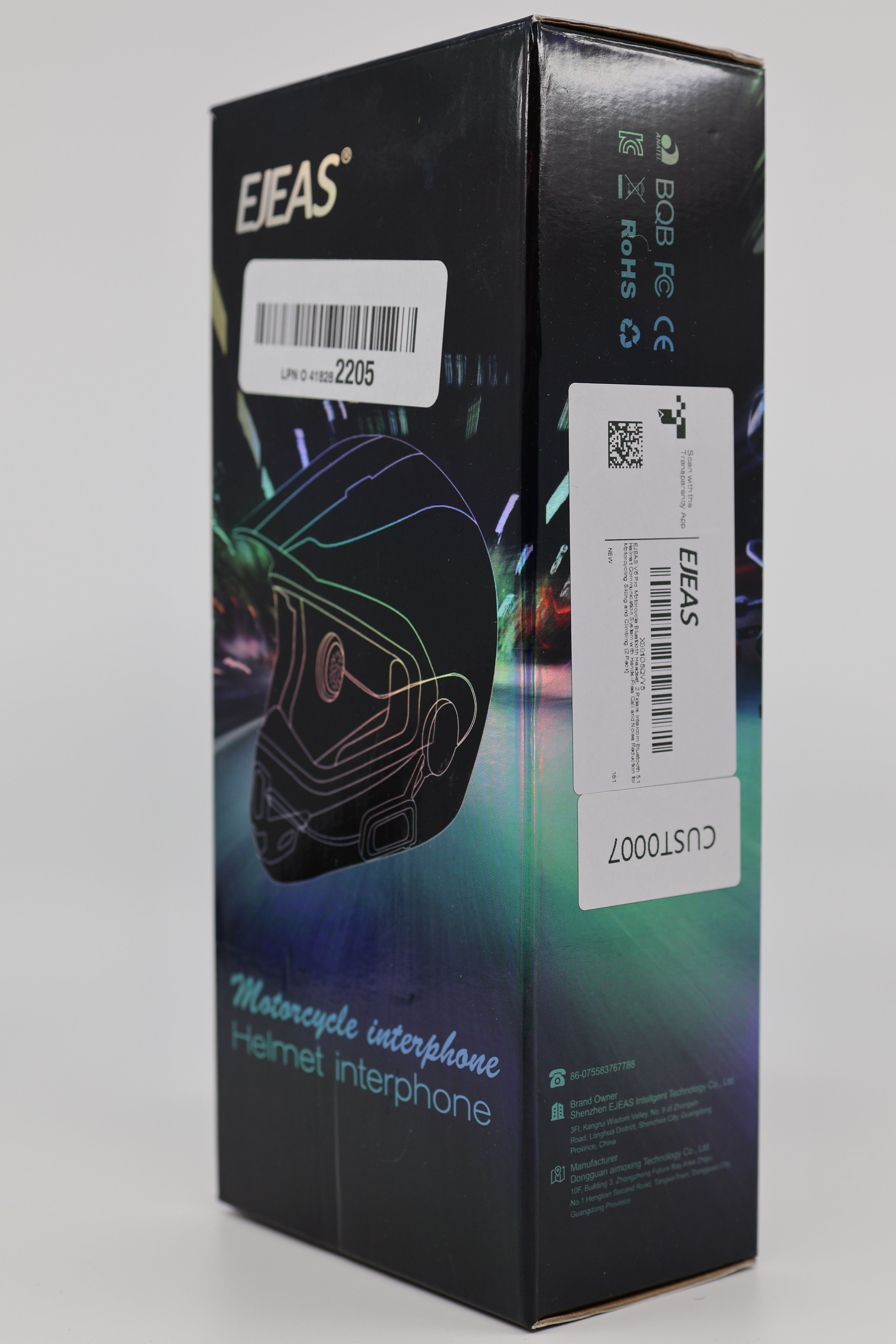 EJEAS V6 Pro Bluetooth Headset