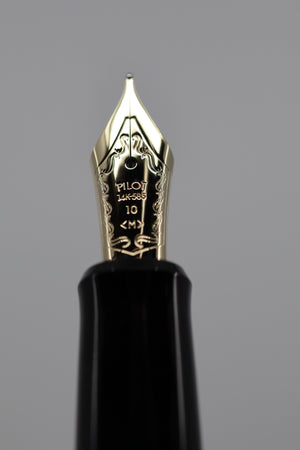 PILOT Custom 742 Black Fountain Pen with Falcon Nib