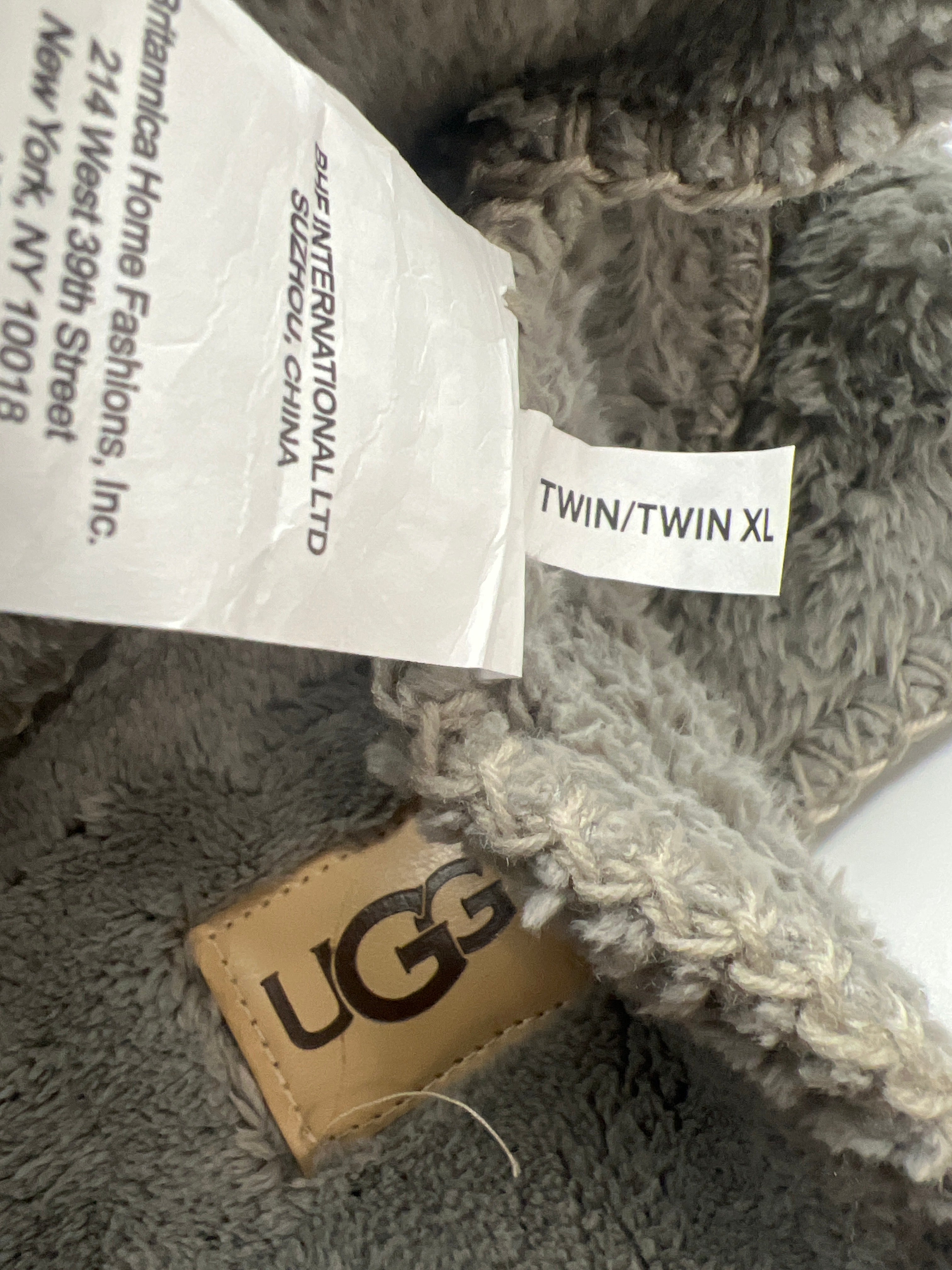UGG Plush Twin Blanket