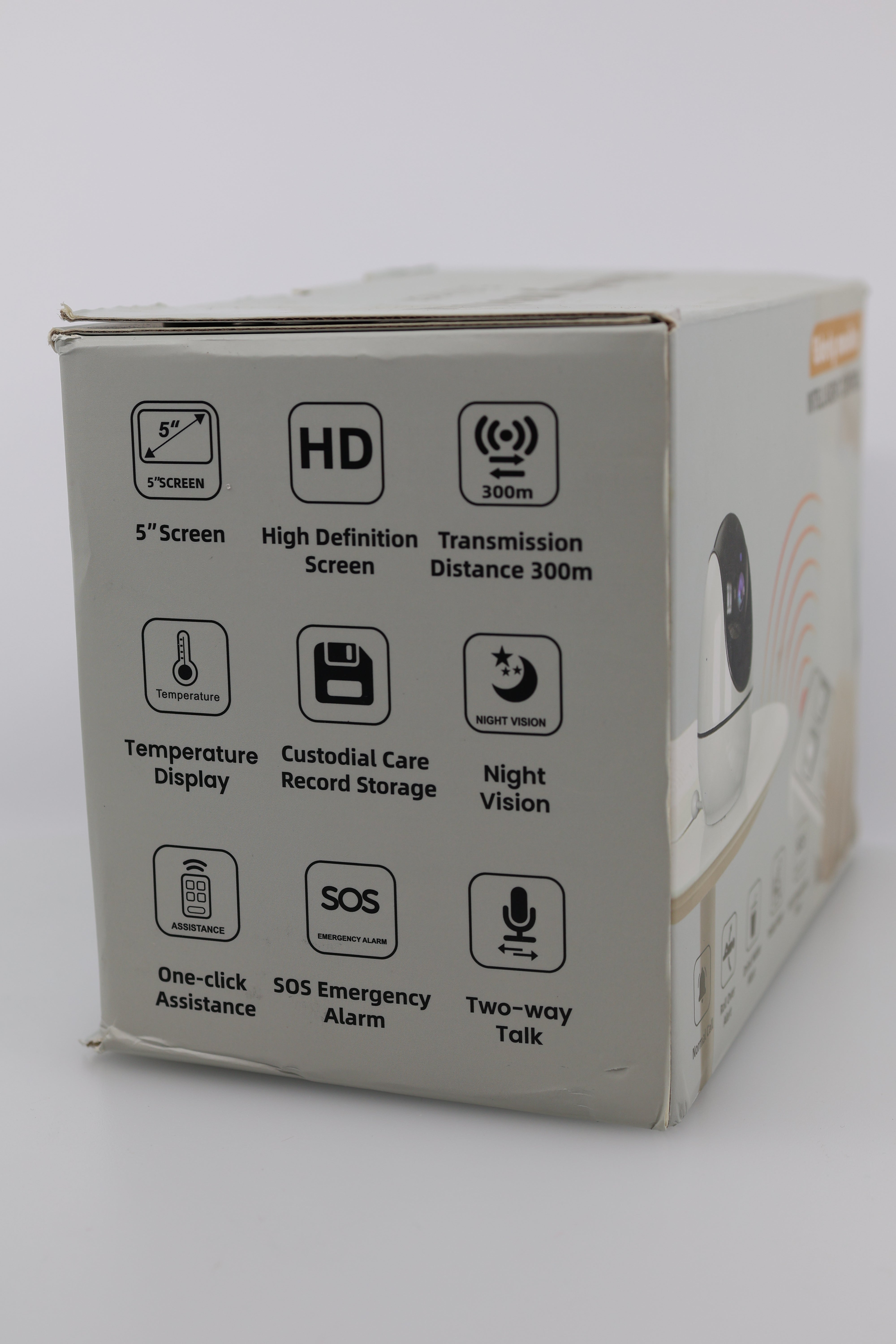 Elderly Monitor with Camera and Audio
