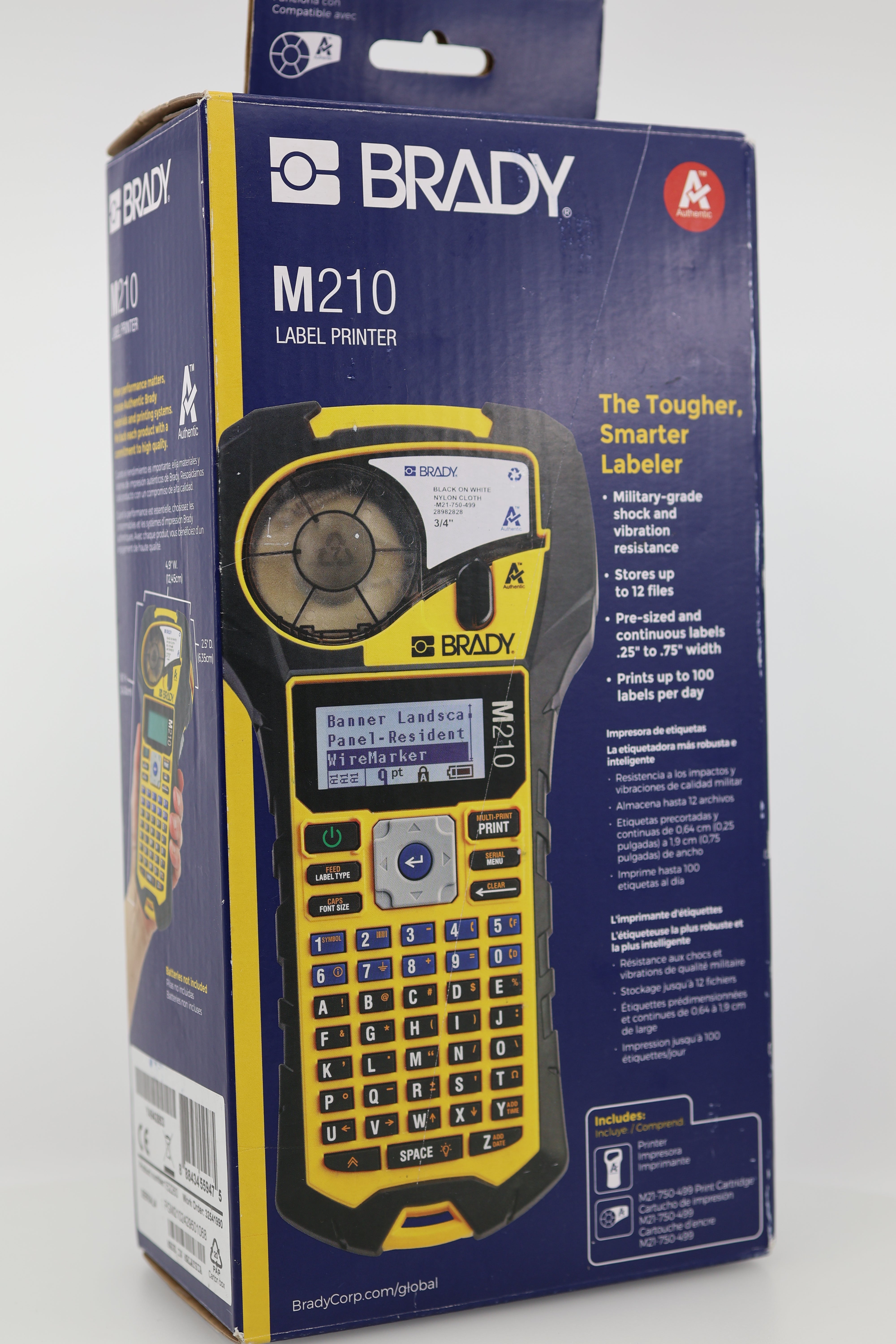 Brady M210 Multi-Line Print Label Printer