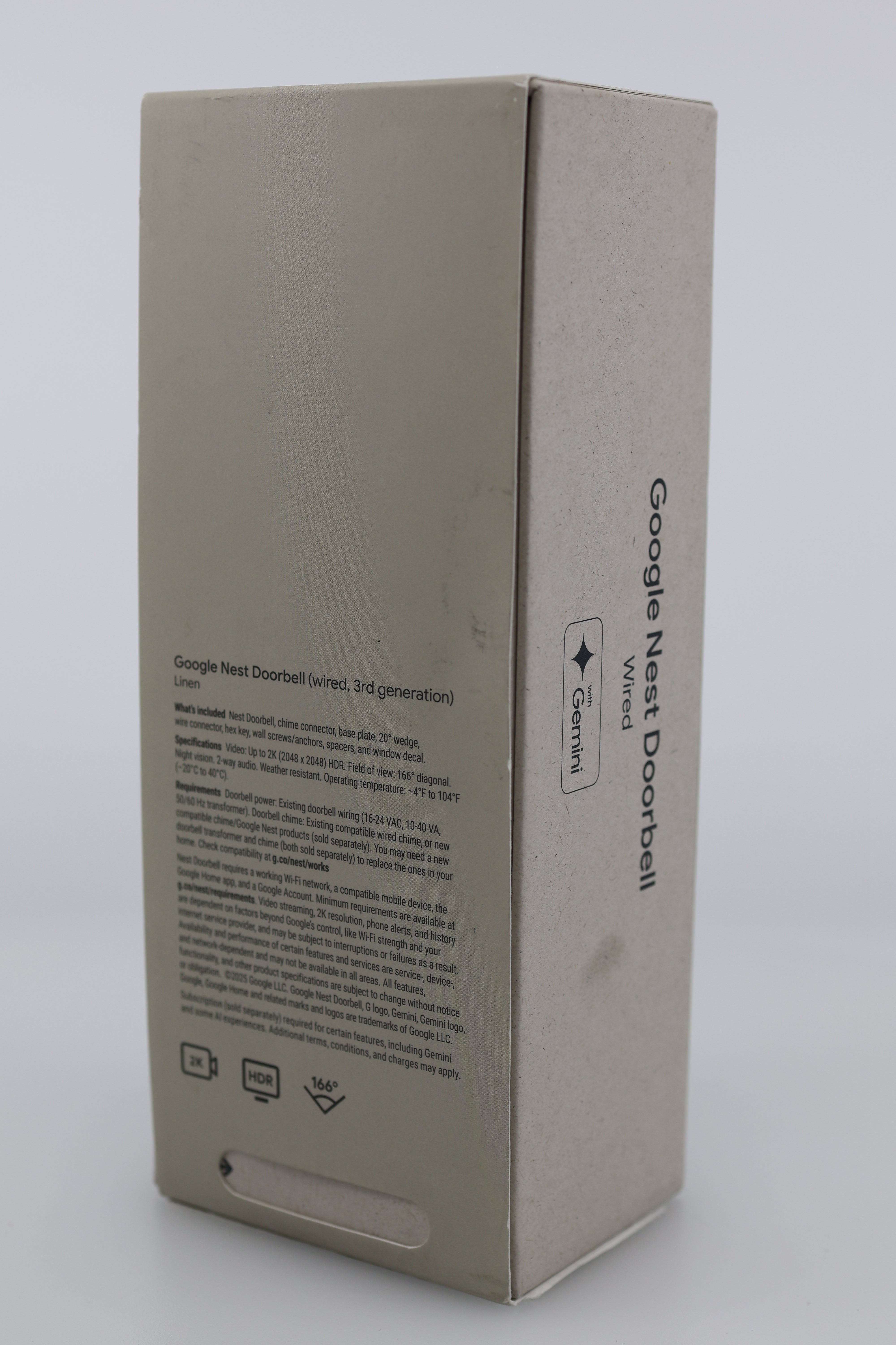 Google Nest Doorbell Two-Way Audio