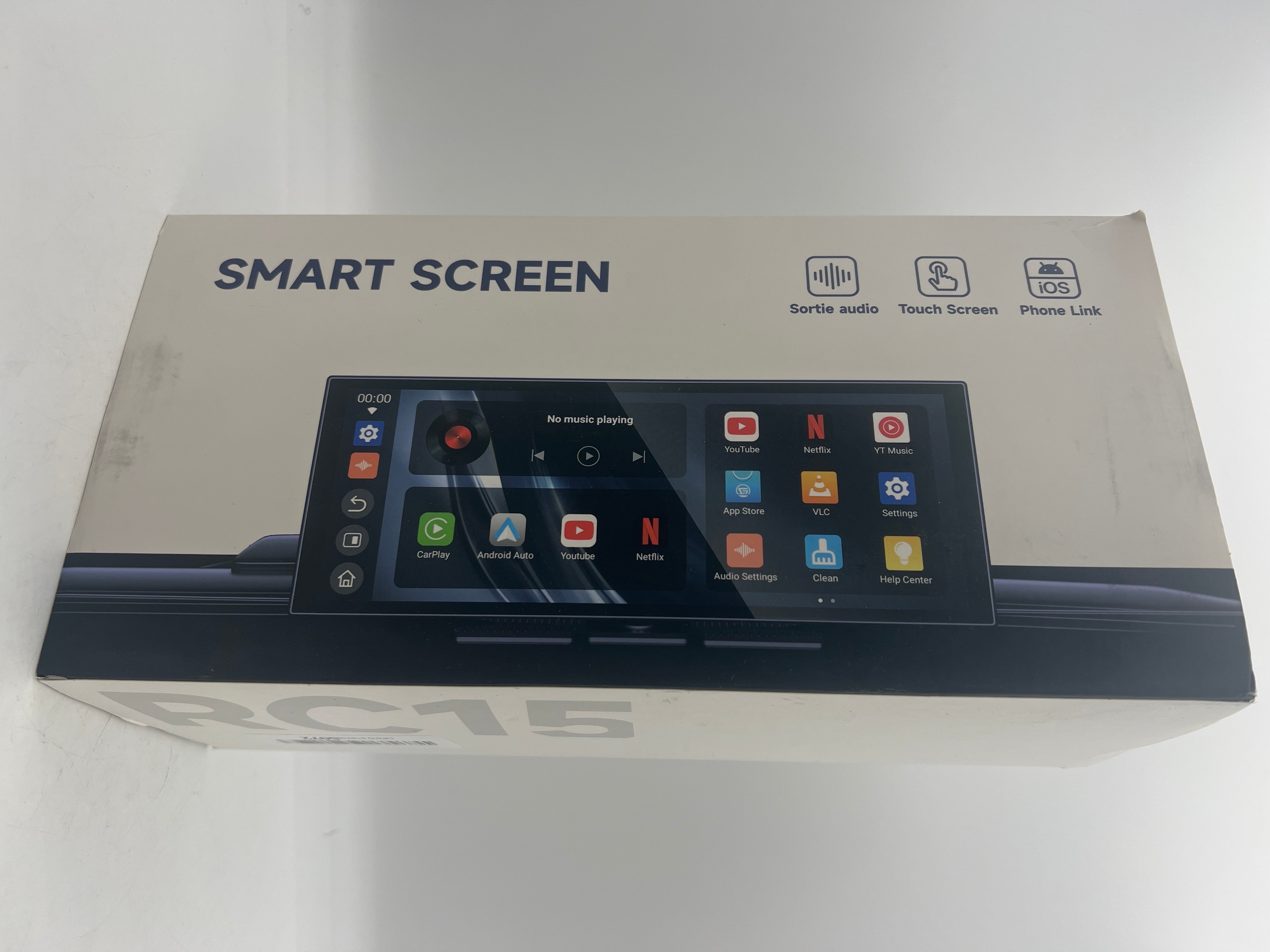 Car Play Screen with GPS Navigation