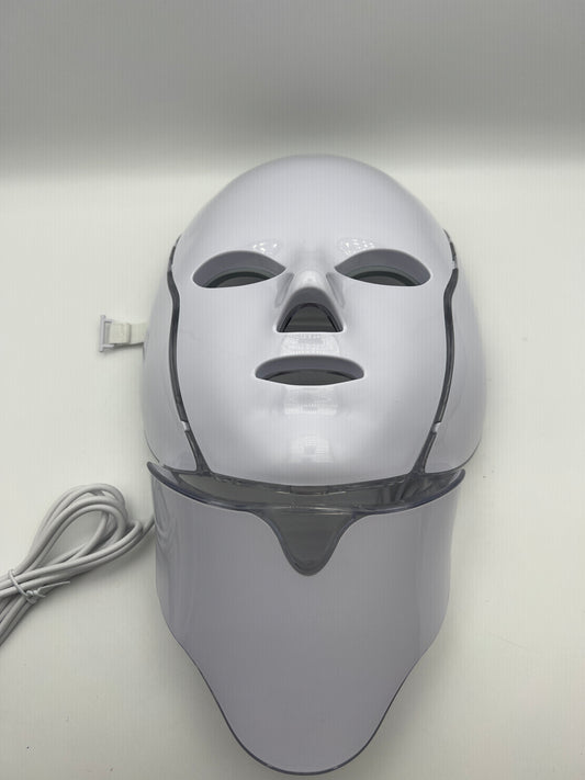 SDKWDH Red Light Therapy for Face, Led Face Mask Light Therapy, 7-1 Colors LED Facial Skin Care Mask