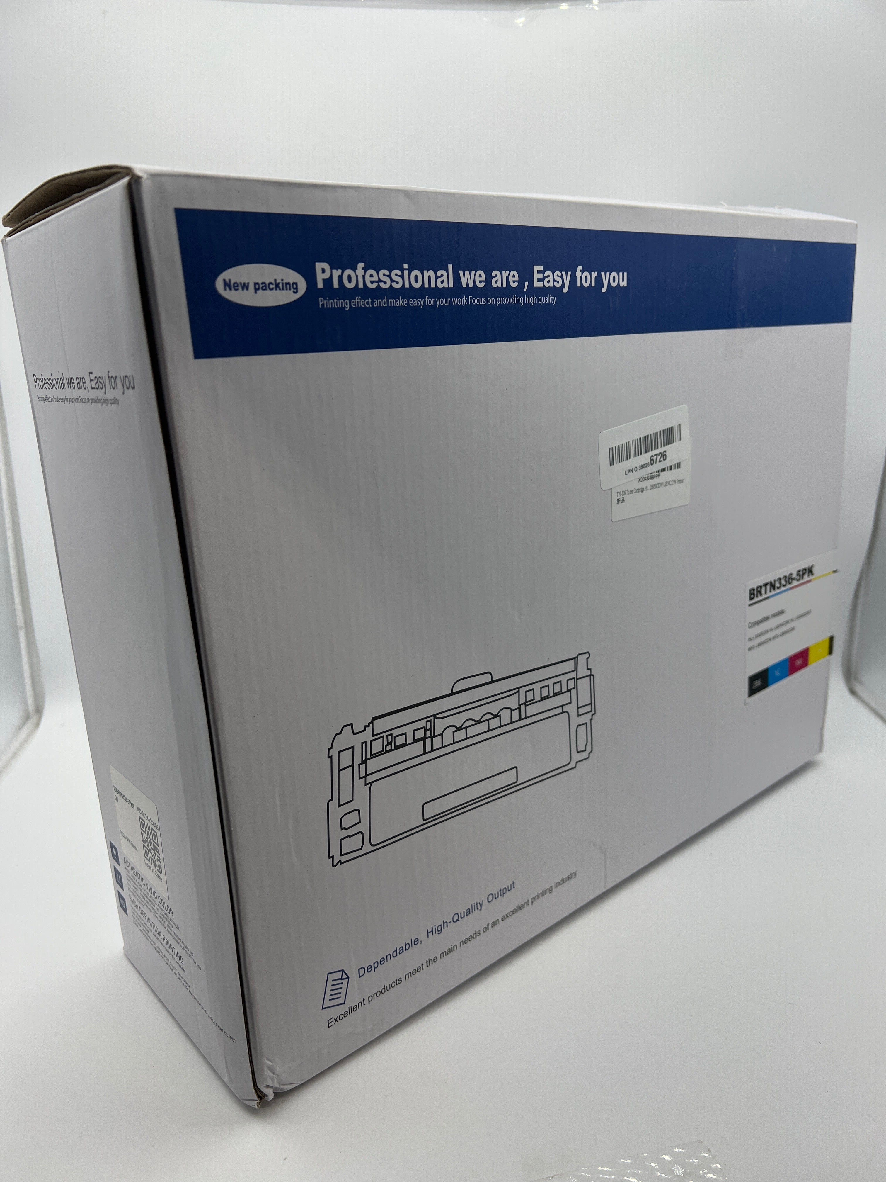 TN-336 toner cartridge 5-pack