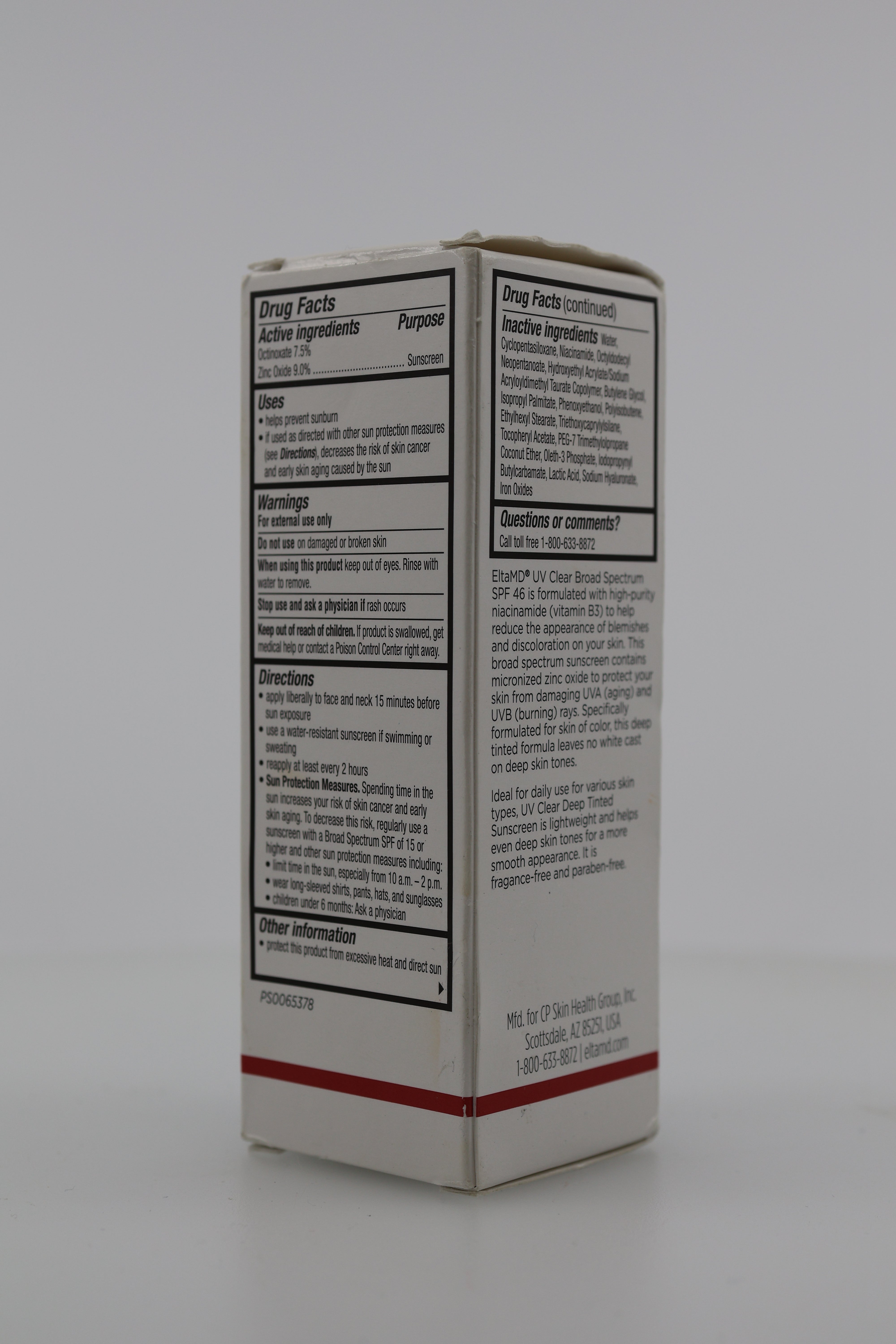 EltaMD UV Clear Tinted Face Sunscreen SPF 46